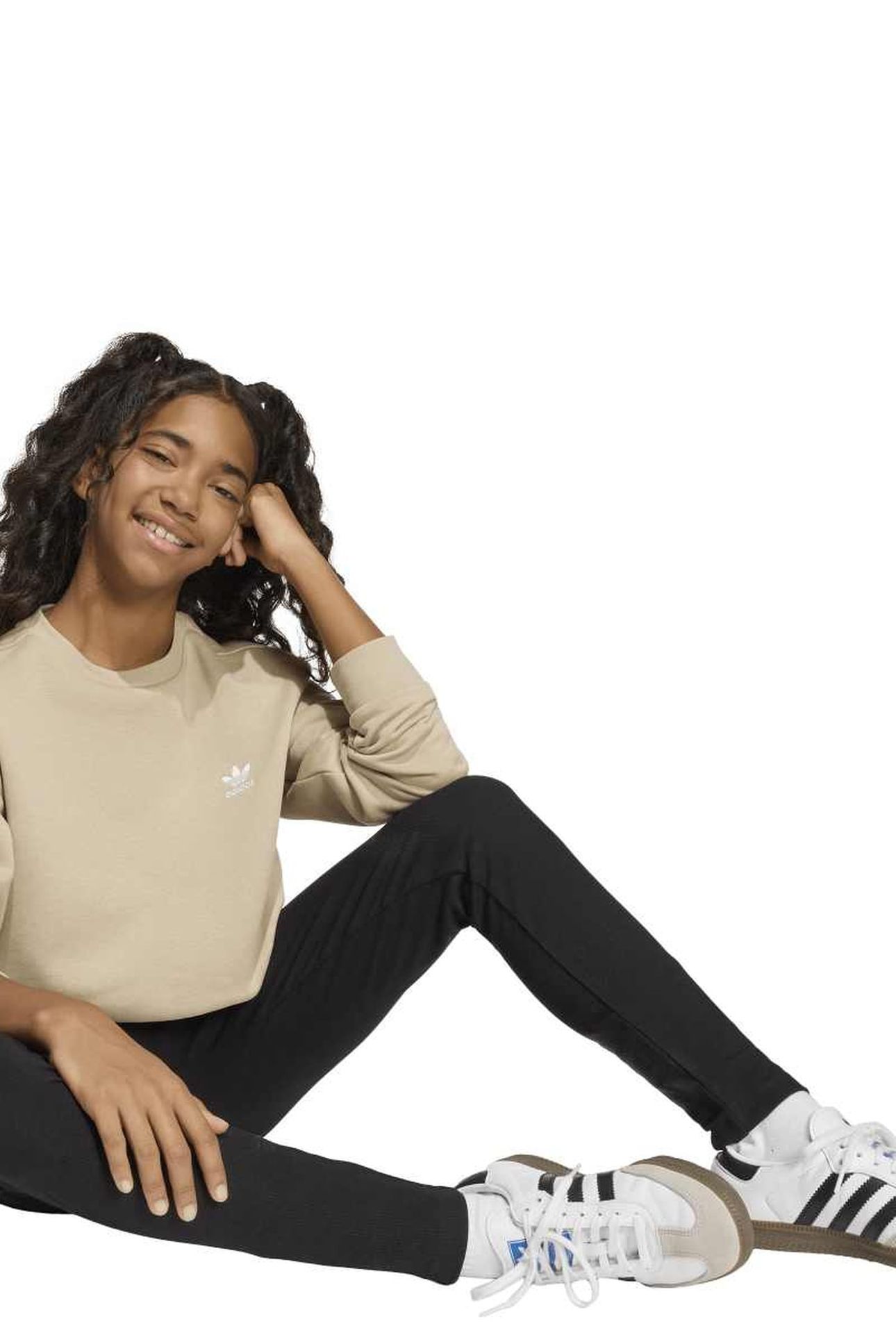 JUNIOR BOXY CREW STONE KHAKI 6