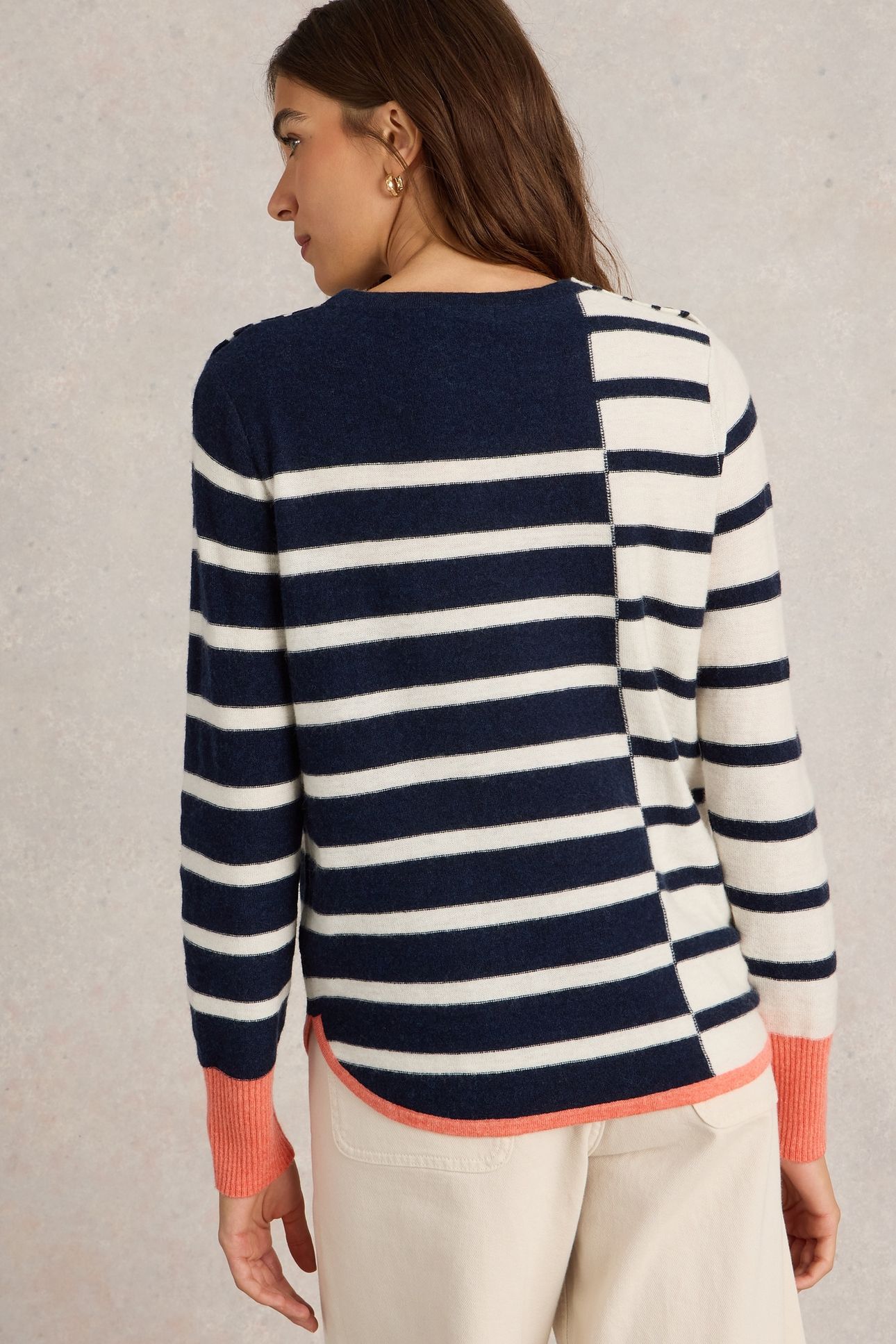 EMMA JUMPER NAVY MULTI 3