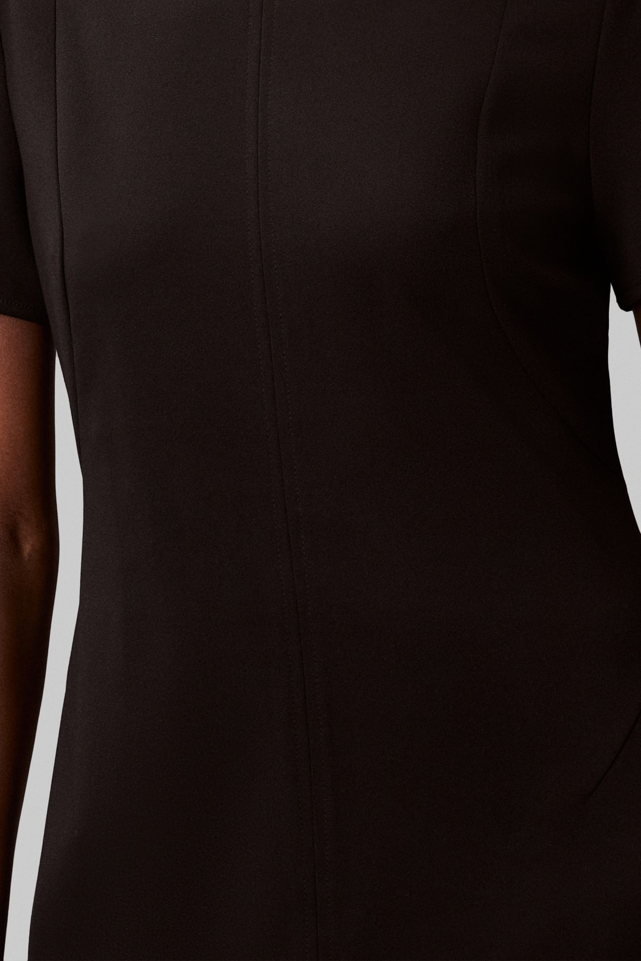 SCUBA FIT AND FLARE BLACK 5