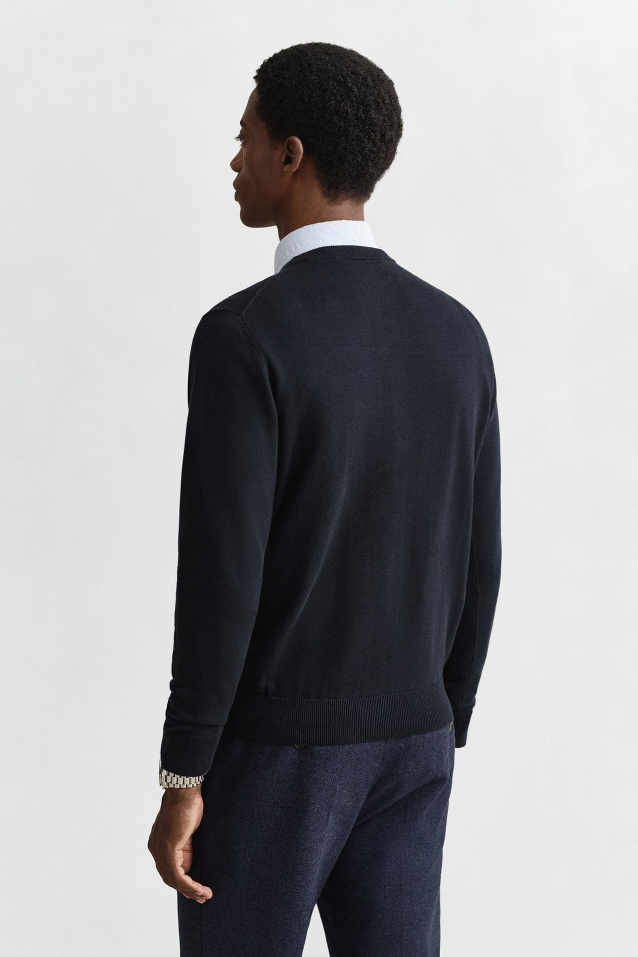 CLASSIC COTTON C-NECK EVENING BLUE 6