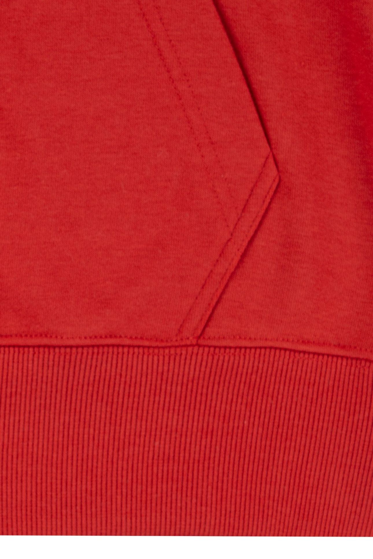 BOYS MINI BATWING PULL OVER HOODIE POMPEIAN RED 3
