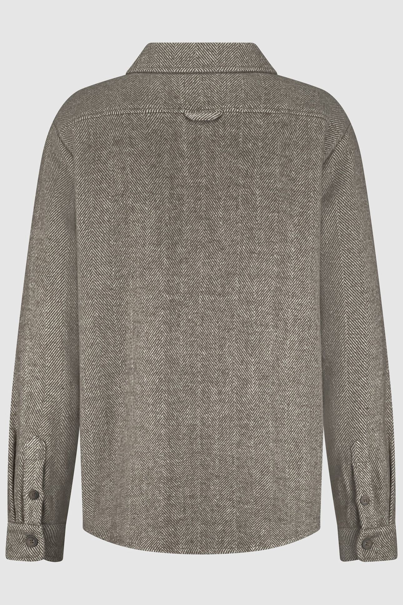 VINNIE OVERSHIRT CHOCOLAT 2