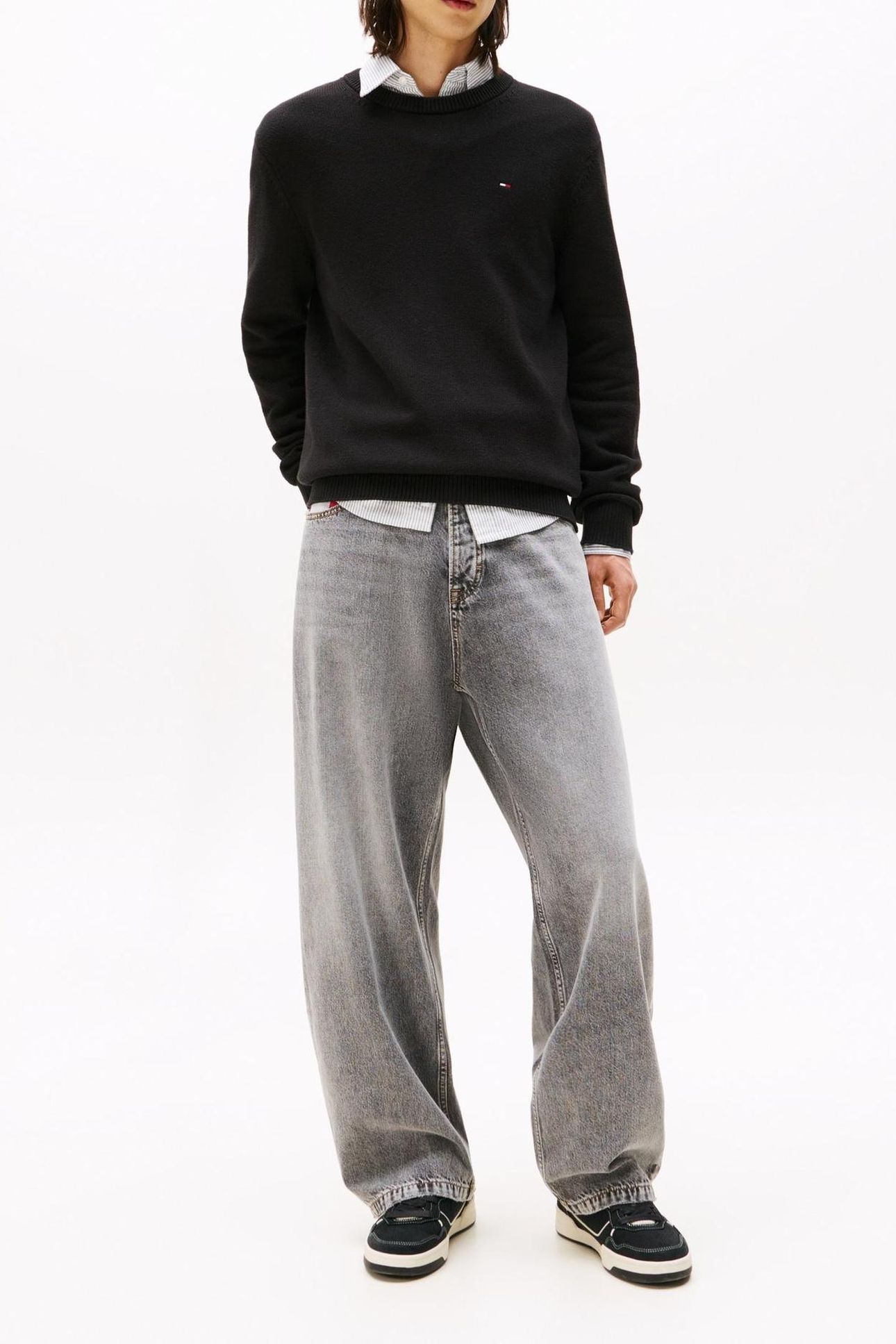 TJM SLIM ESSENTIAL SWEATER BLACK 7