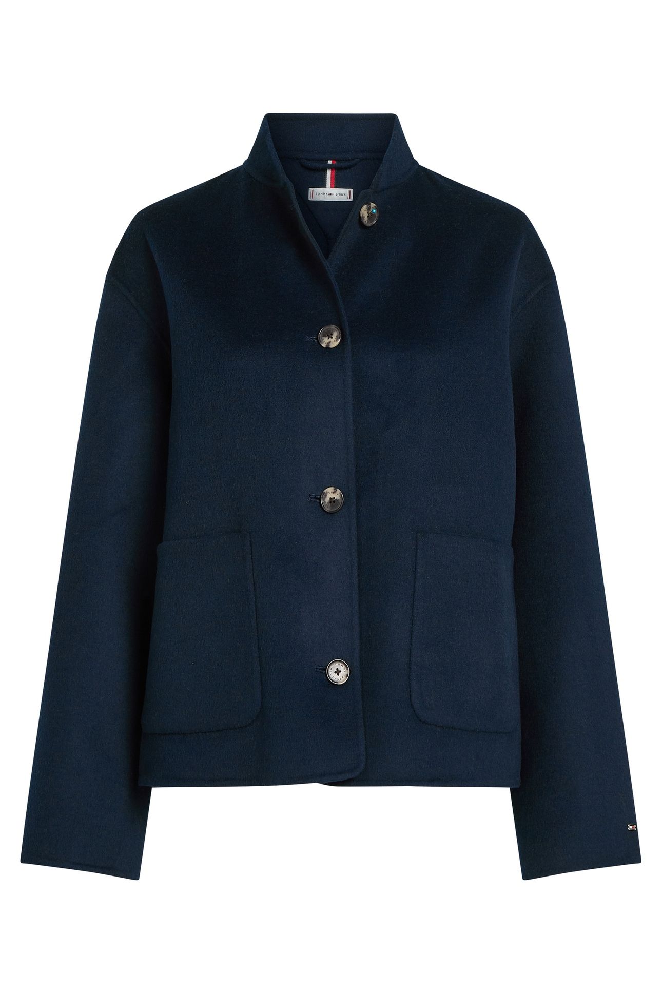 DF WOOL BOMBER JACKET DARK NIGHT NAVY 4