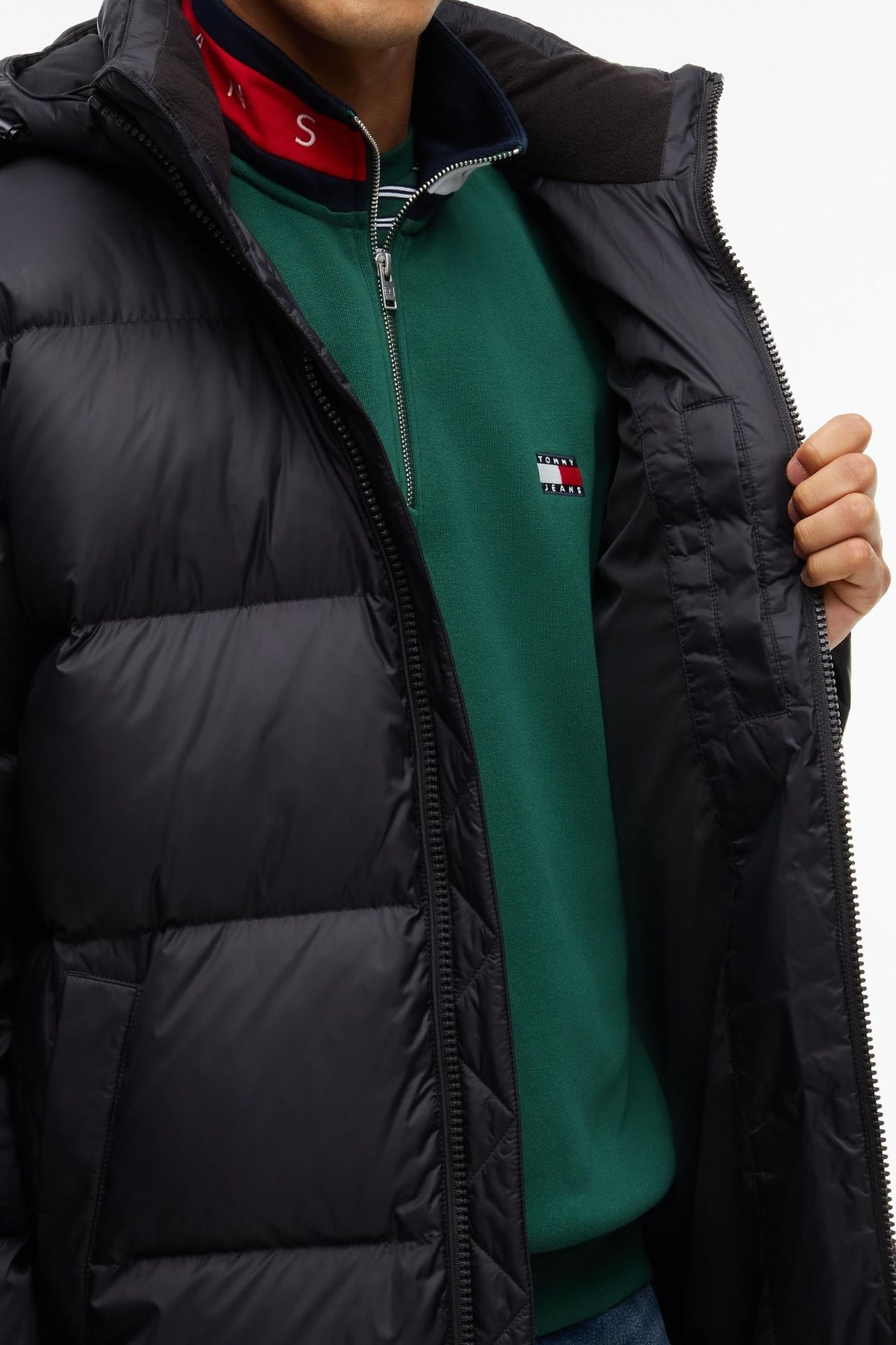 TJM ESSENTIAL DOWN PUFFER BLACK 5