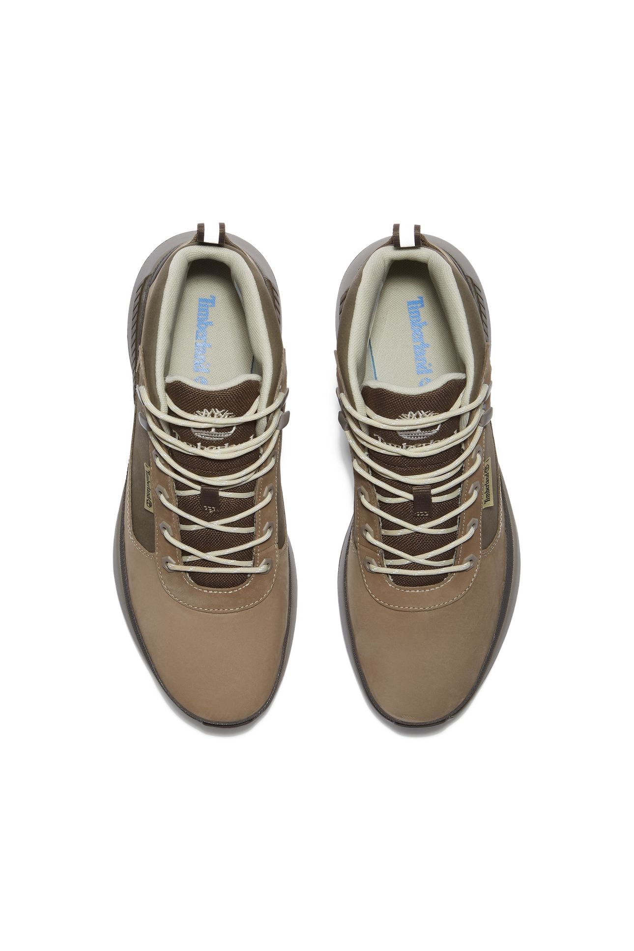 FIELD TREKKER MID LACE UP SNEAKER MD GREY NUBUCK BROWN 5