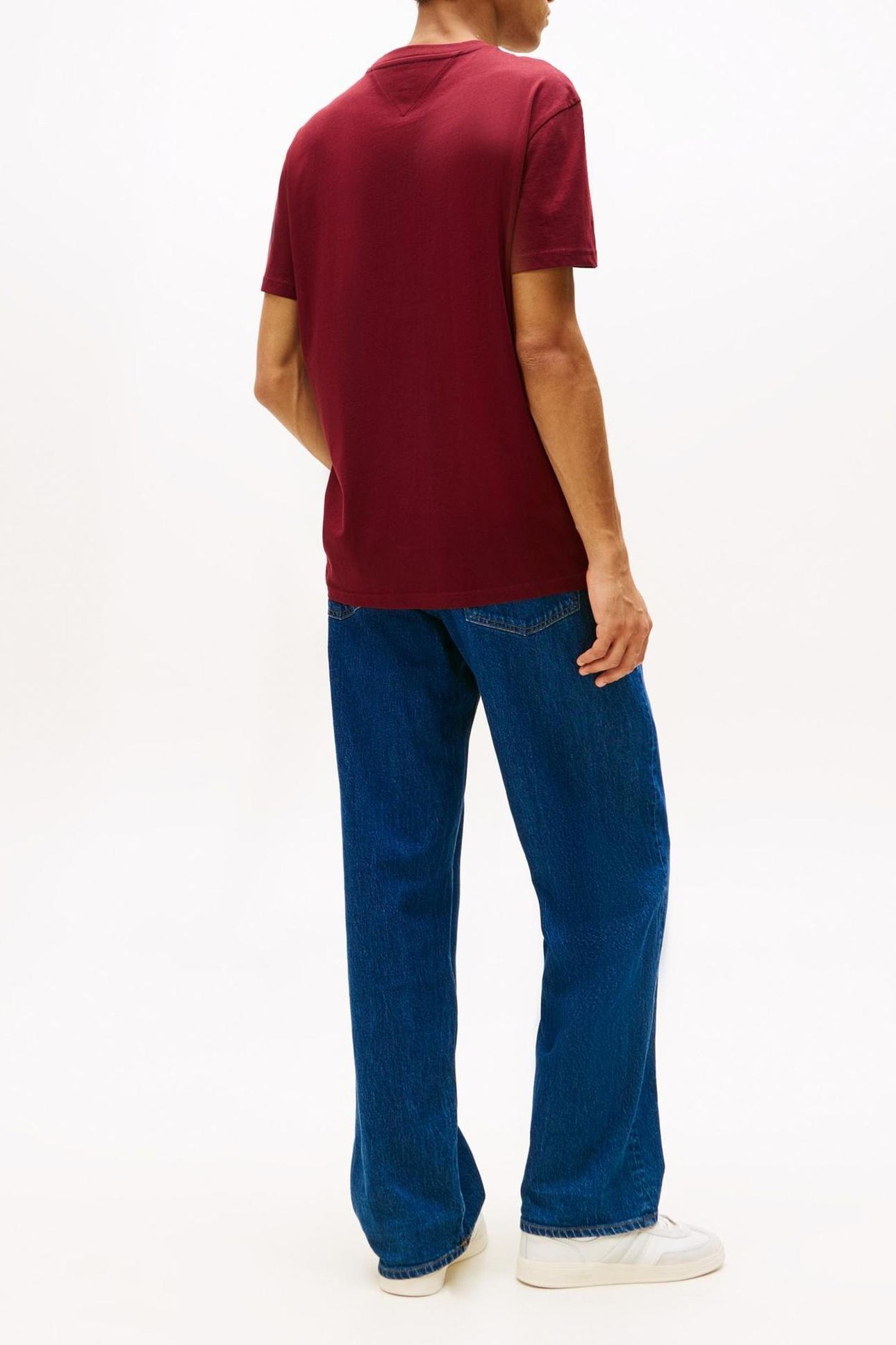 TJM REG LINEAR LOGO RED WINE MULTI 2
