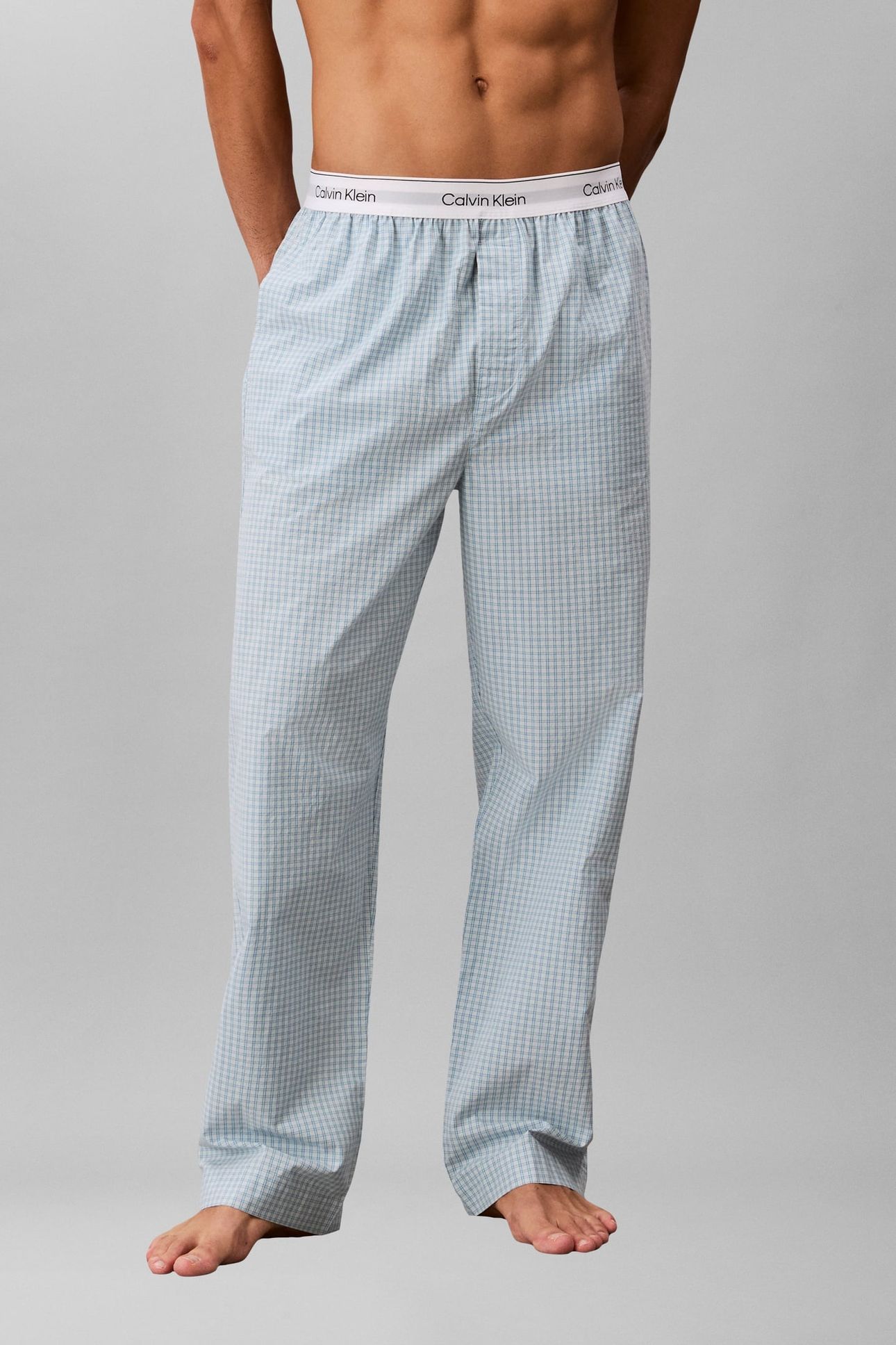 SLEEP PANT SUMMIT PLAID BALLAD BLUE 1