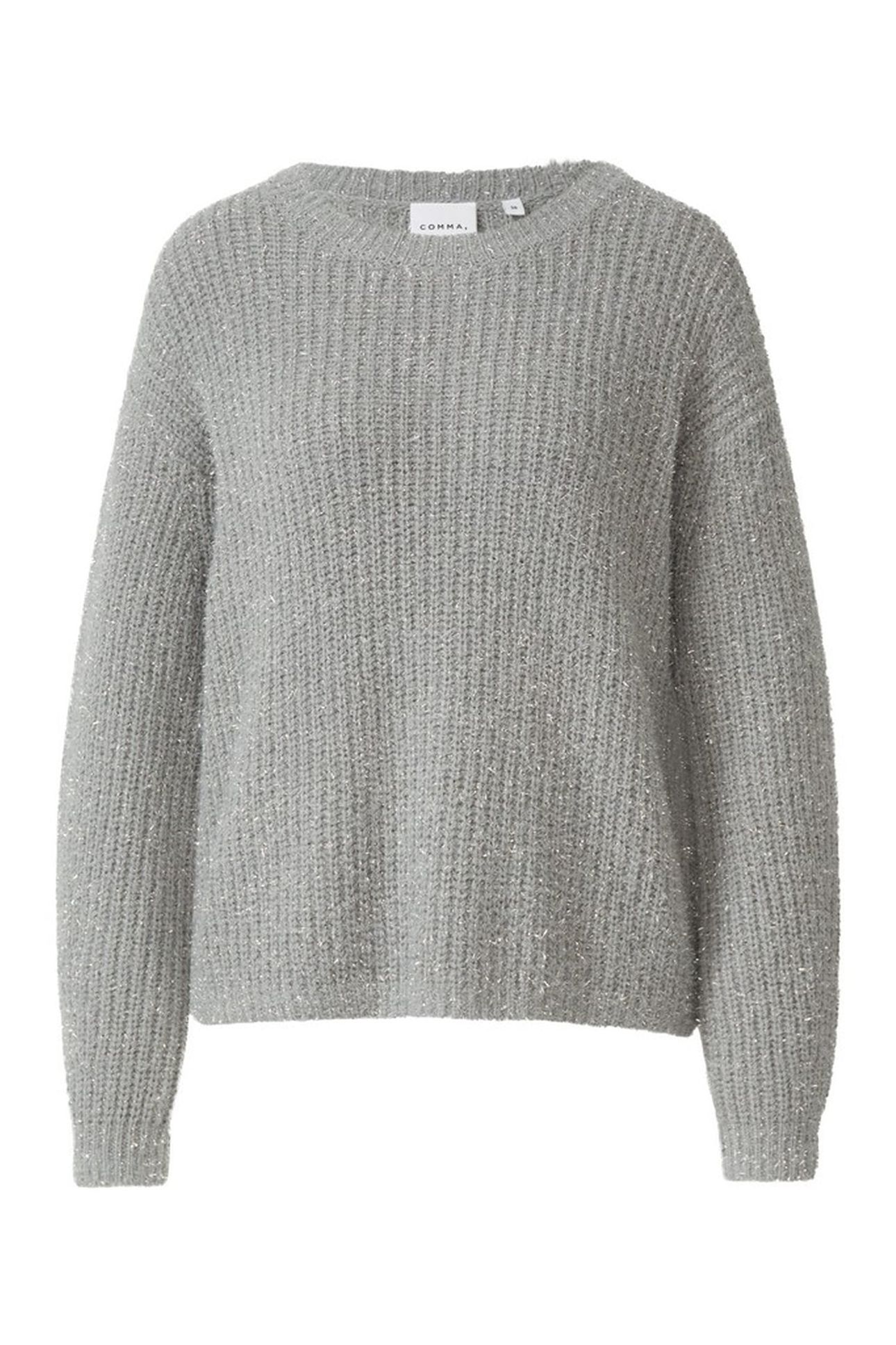COMMA PULLOVER GREY/BLACK 7