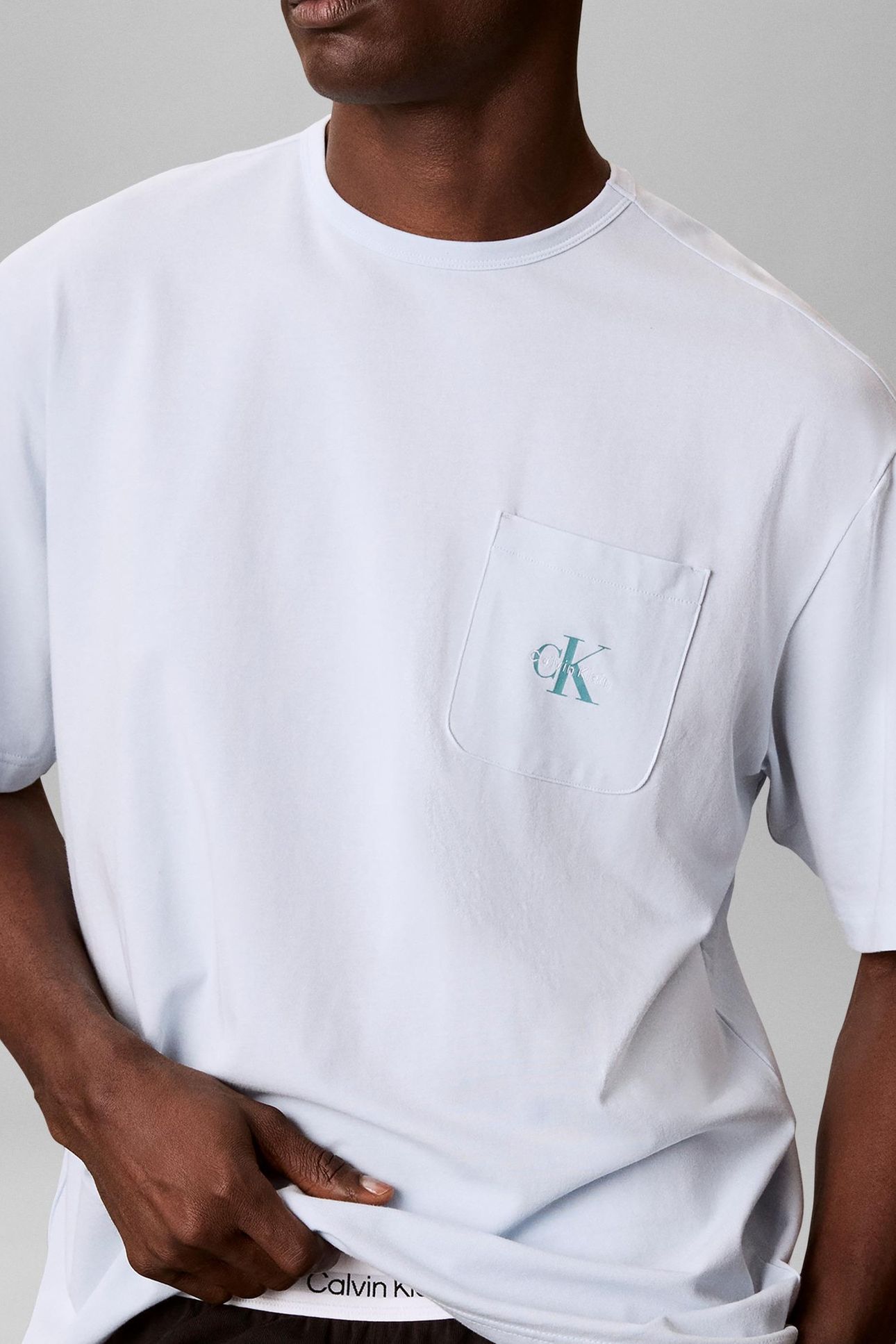MONOGRAM S/S CREW NECK BALLAD BLUE 6