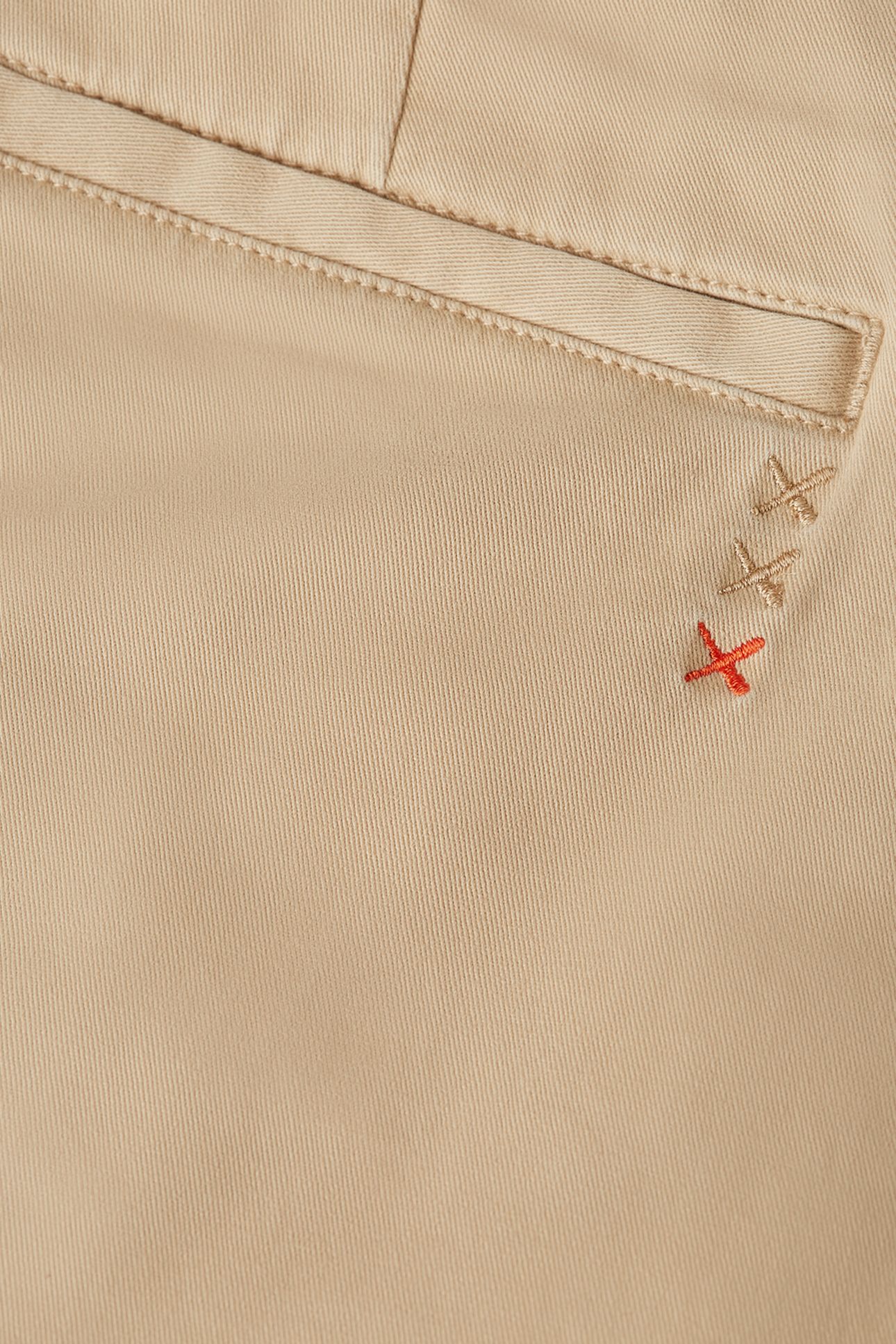 WARREN COTTON TWILL WASHED CHINO WITH BELT TRAVERTINE 3