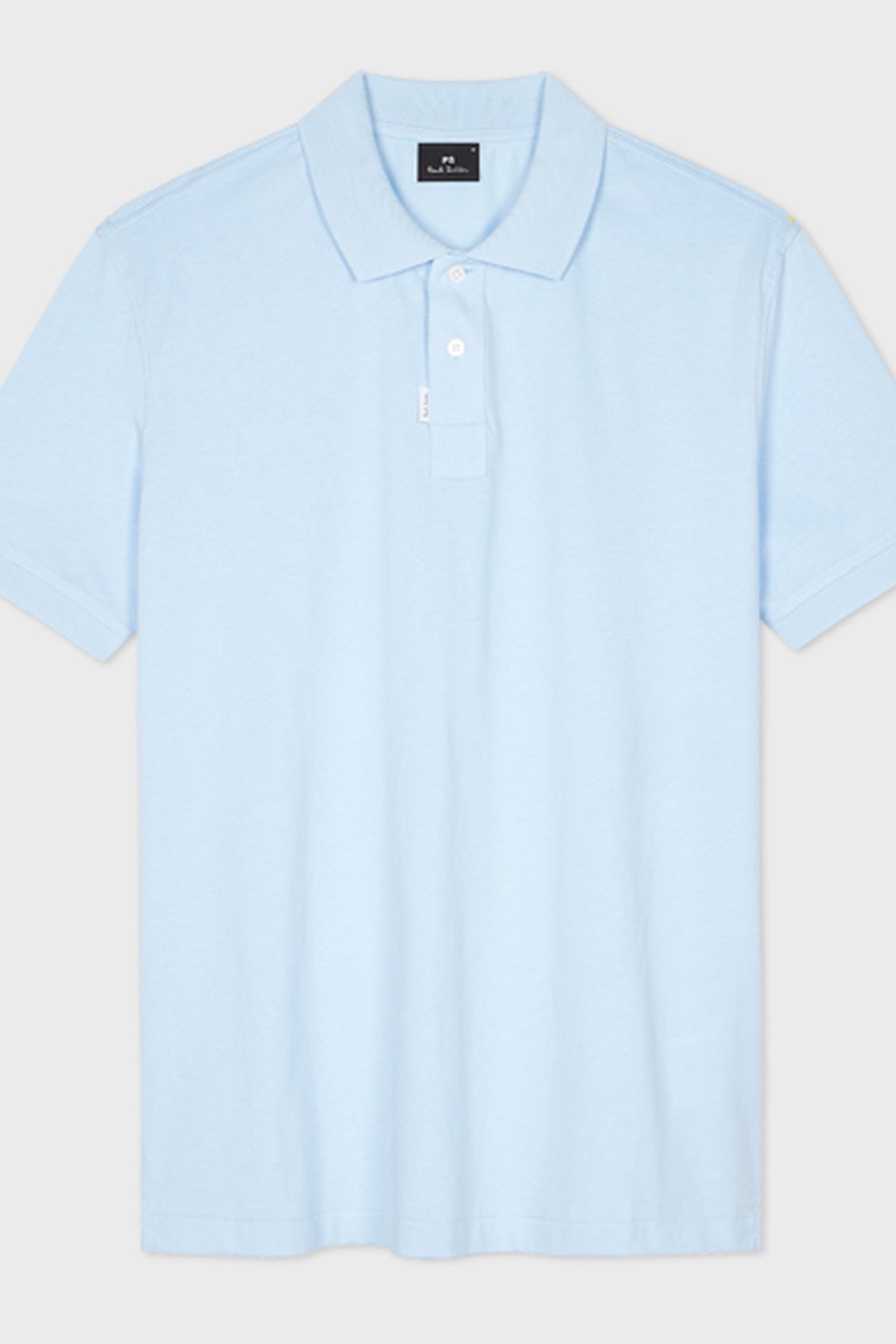 MENS SS REG FIT POLO SHIRT LIGHT BLUE 2