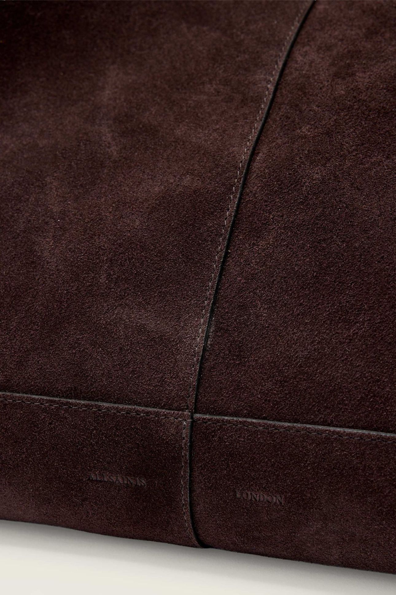 ROSALIE SUEDE TOTE BURNT UMBER RED 7