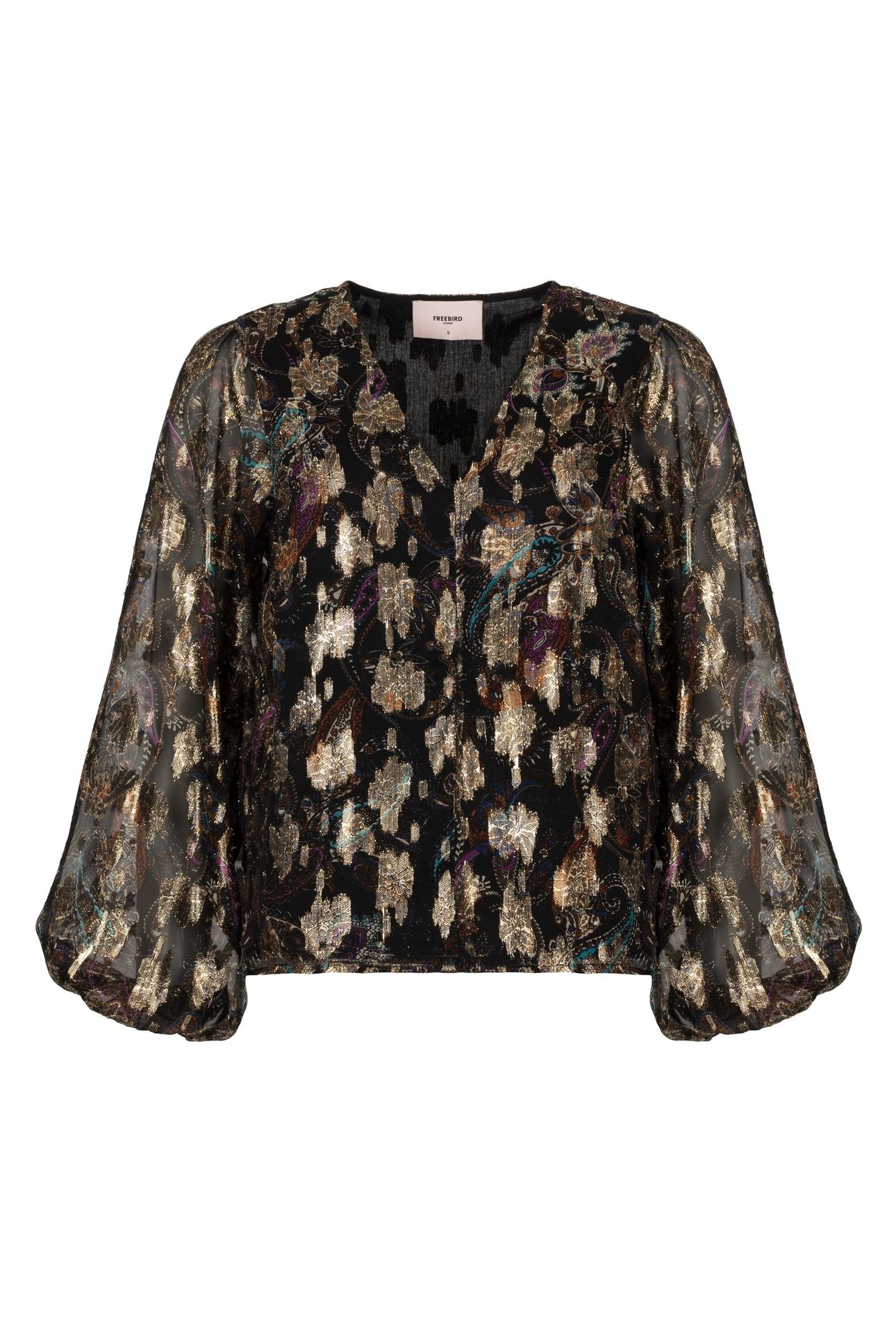 BEANDRA BLOUSE MULTI PAISLY 2
