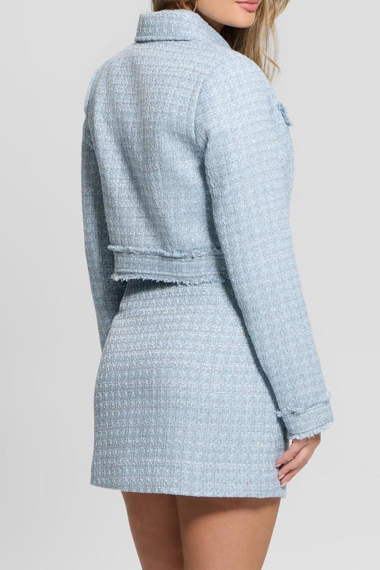 DAPHNEE CROPPED JACK LIGHT BLUE/WHITE COM 5