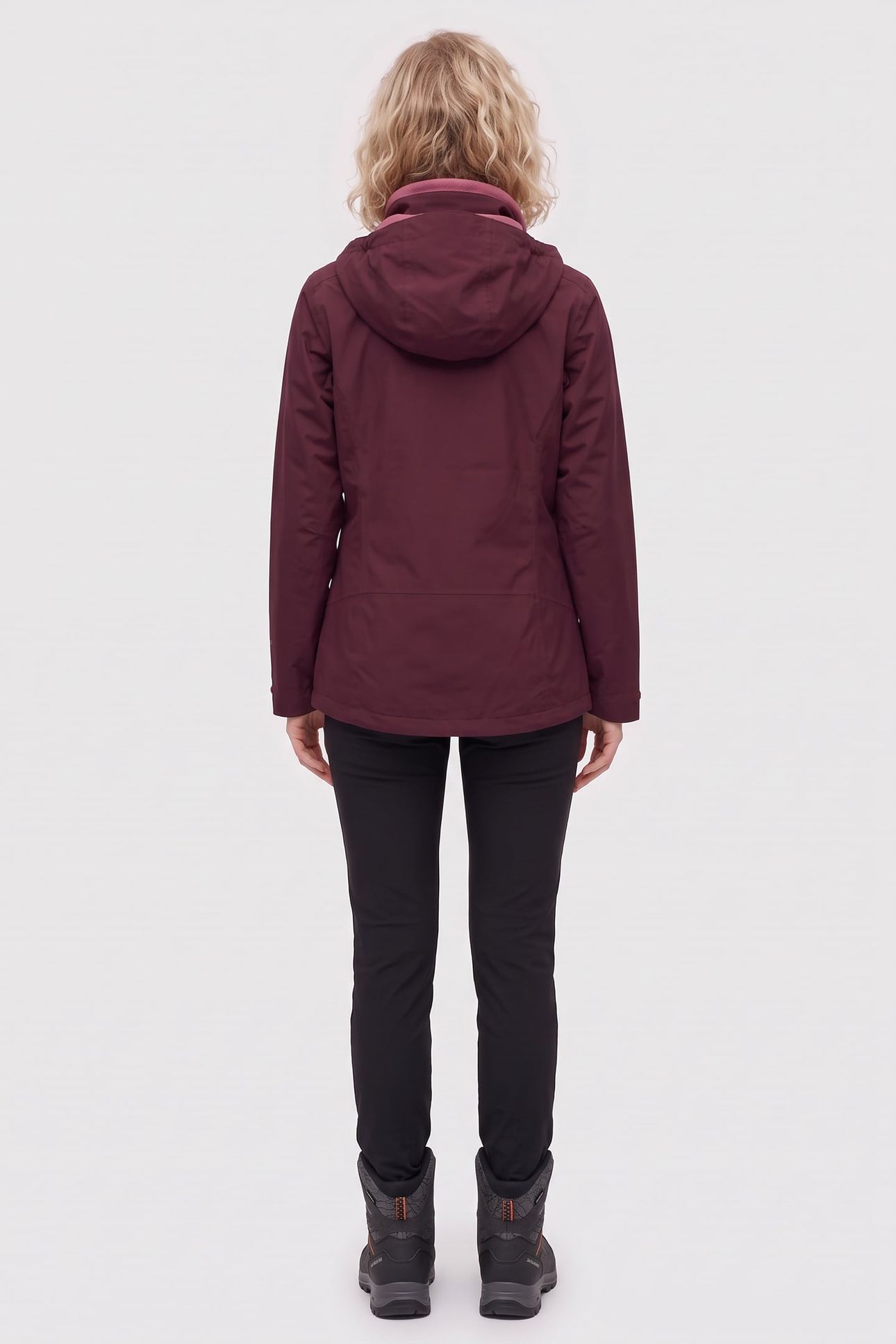 MOONRISE 3IN1 JACKET AMARANTH 2