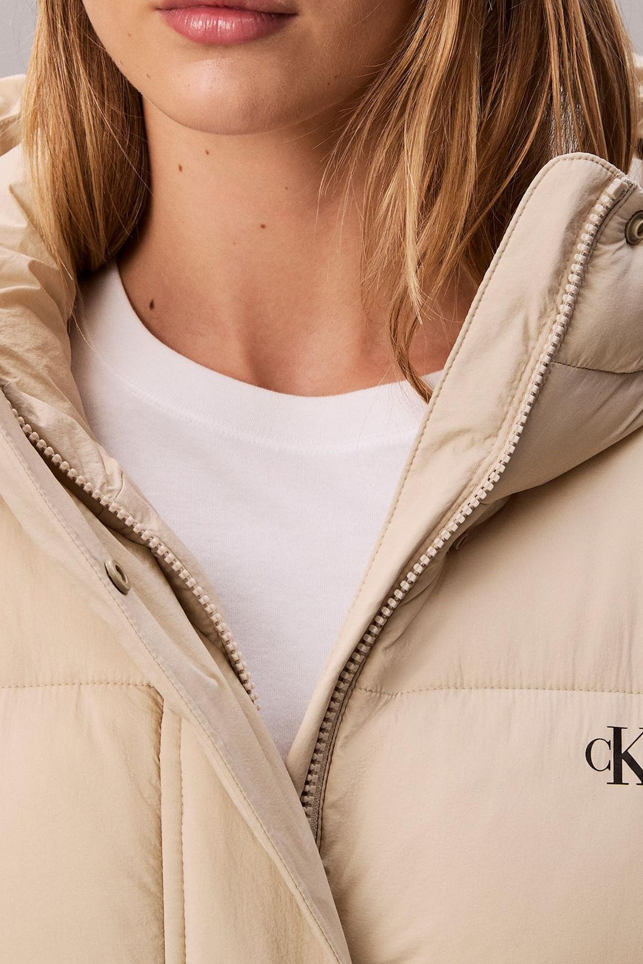 BELTED MIDWEIGHT PUFFER ISLAND FOSSIL 7