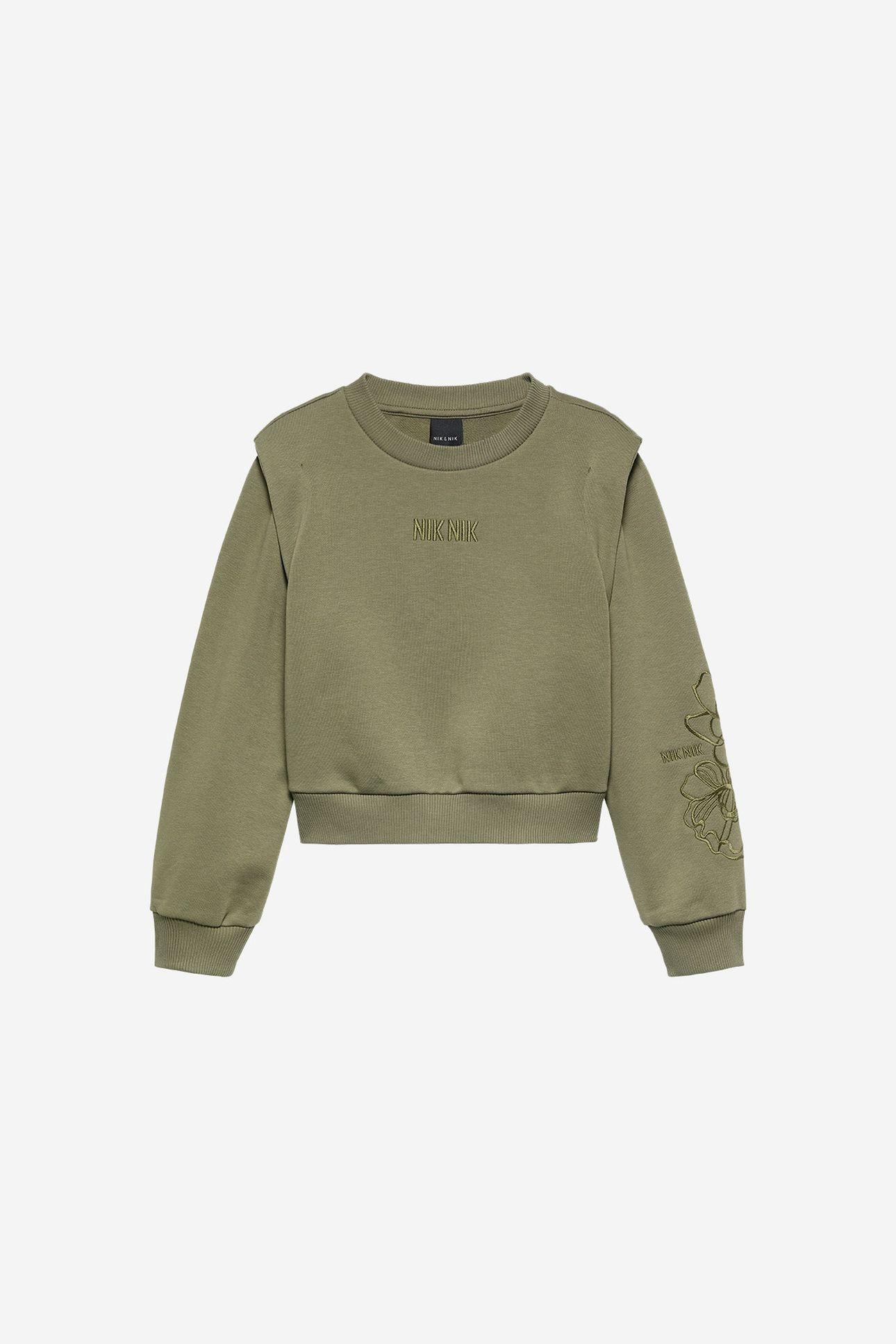 DERYA SWEATER BRONZE GREEN 1