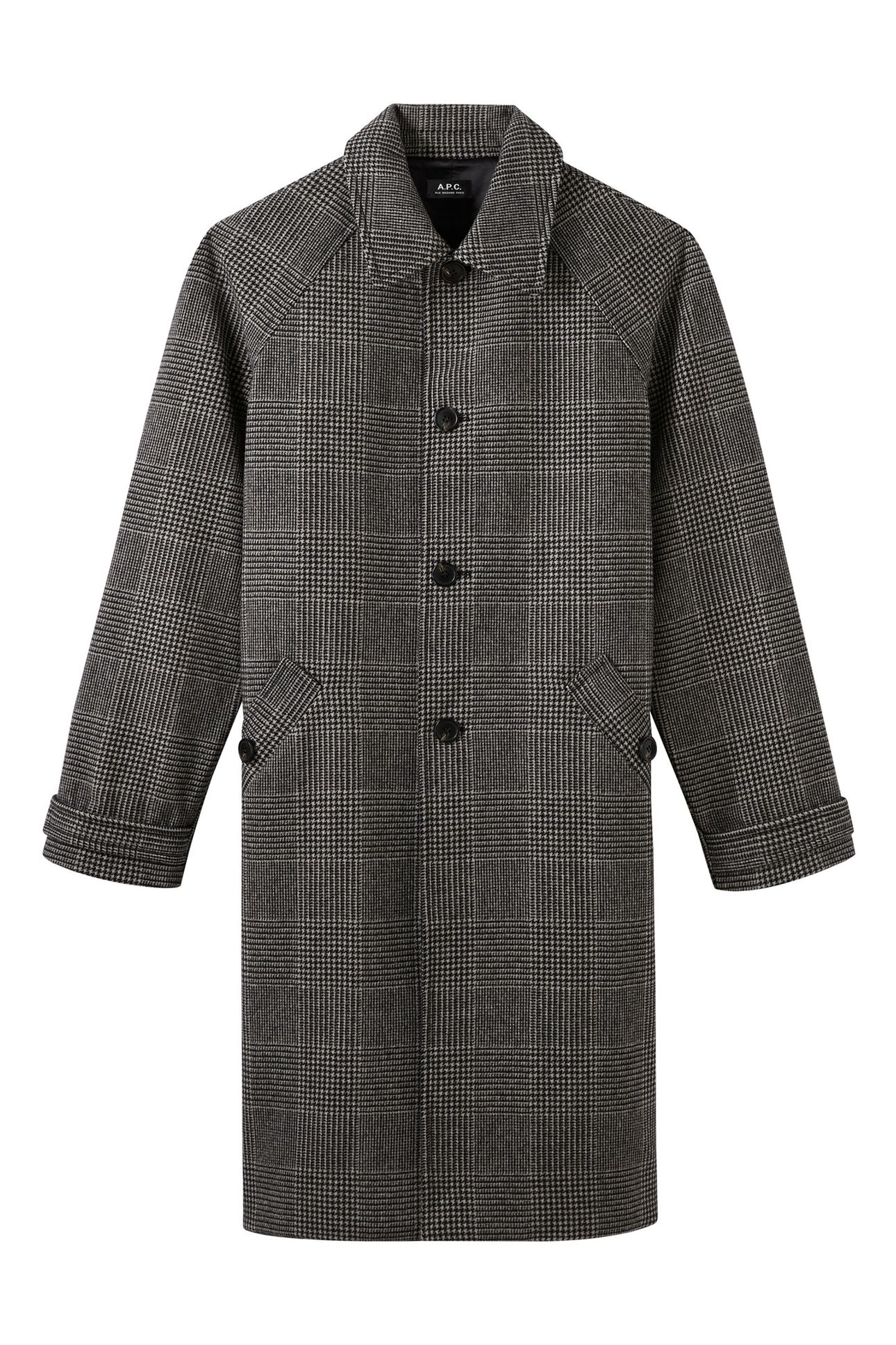 UNISEX COAT GABRIEL FAUX BLACK 2