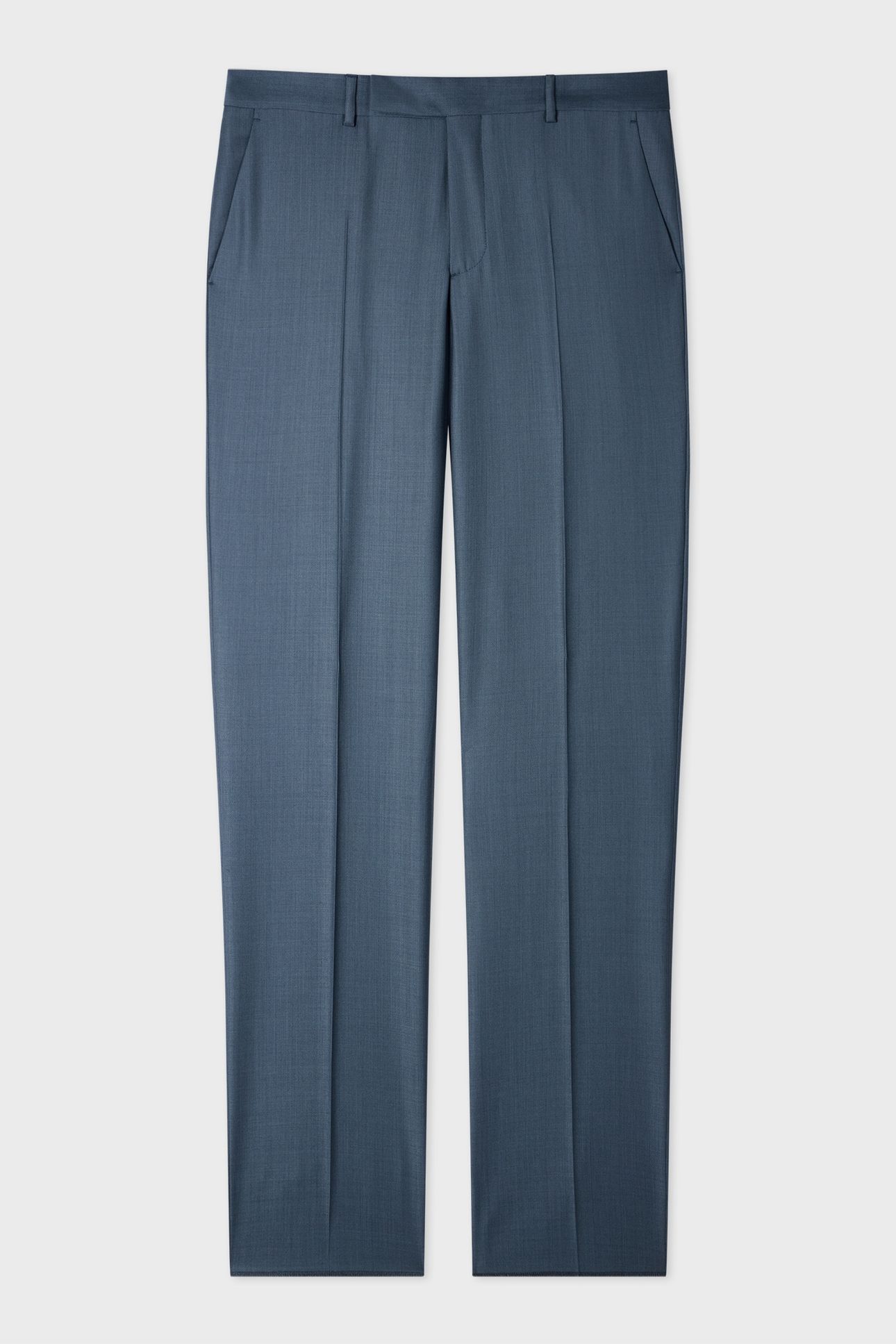 MENS TAILORED FIT 2 BUTTON SUIT PETROL BLUE 4