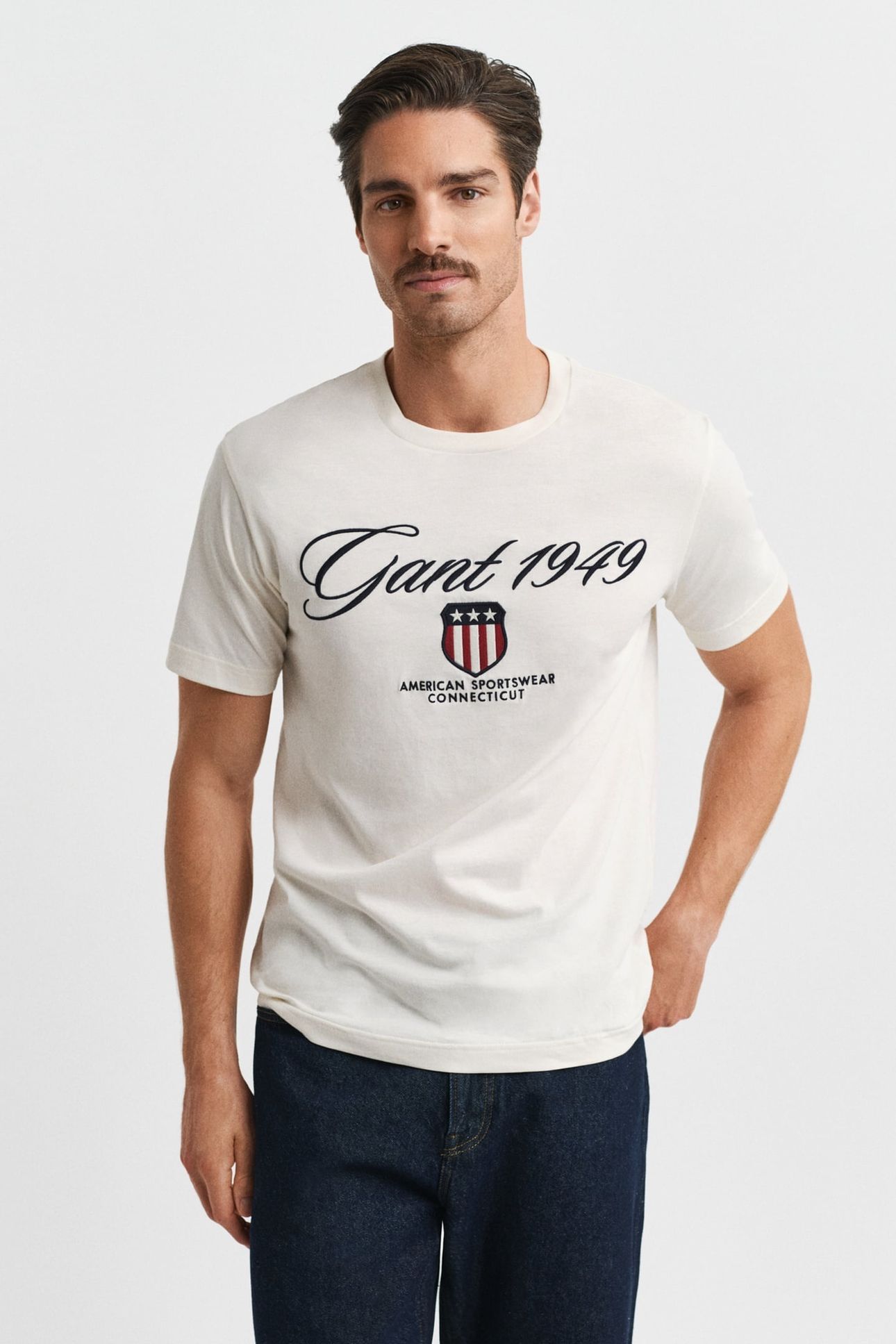 GRAPHIC SS T-SHIRT CREAM 1