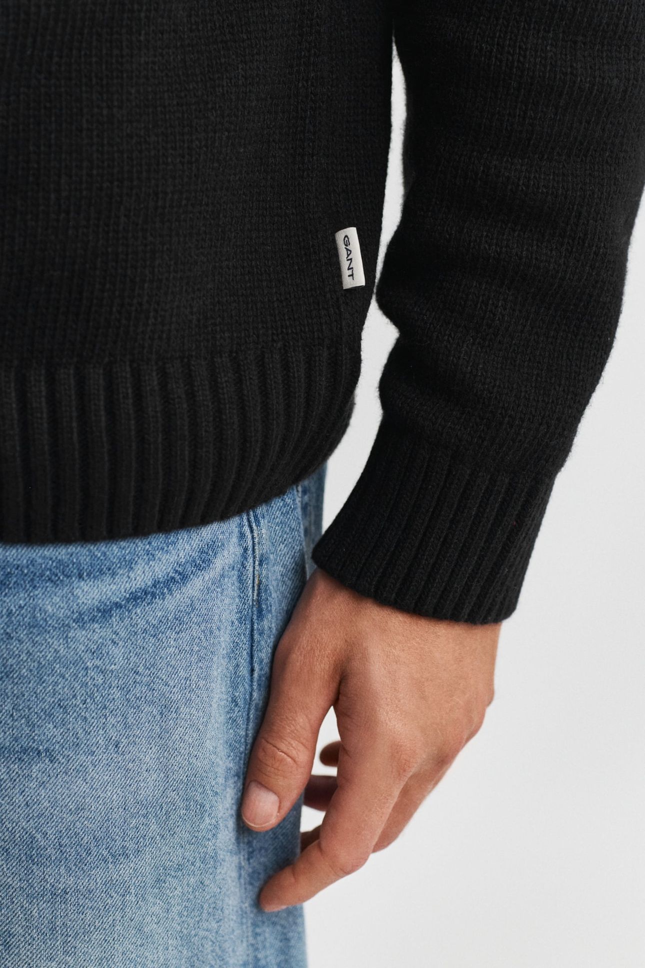 FAIR ISLE TURTLENECK BLACK 5