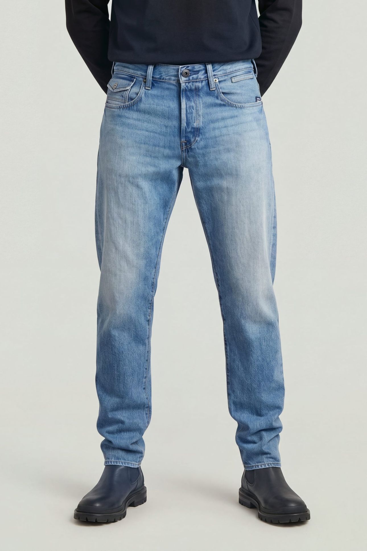 MORRY FWD REGULAR TAPERED LIGHT/PASTEL BLUE 1