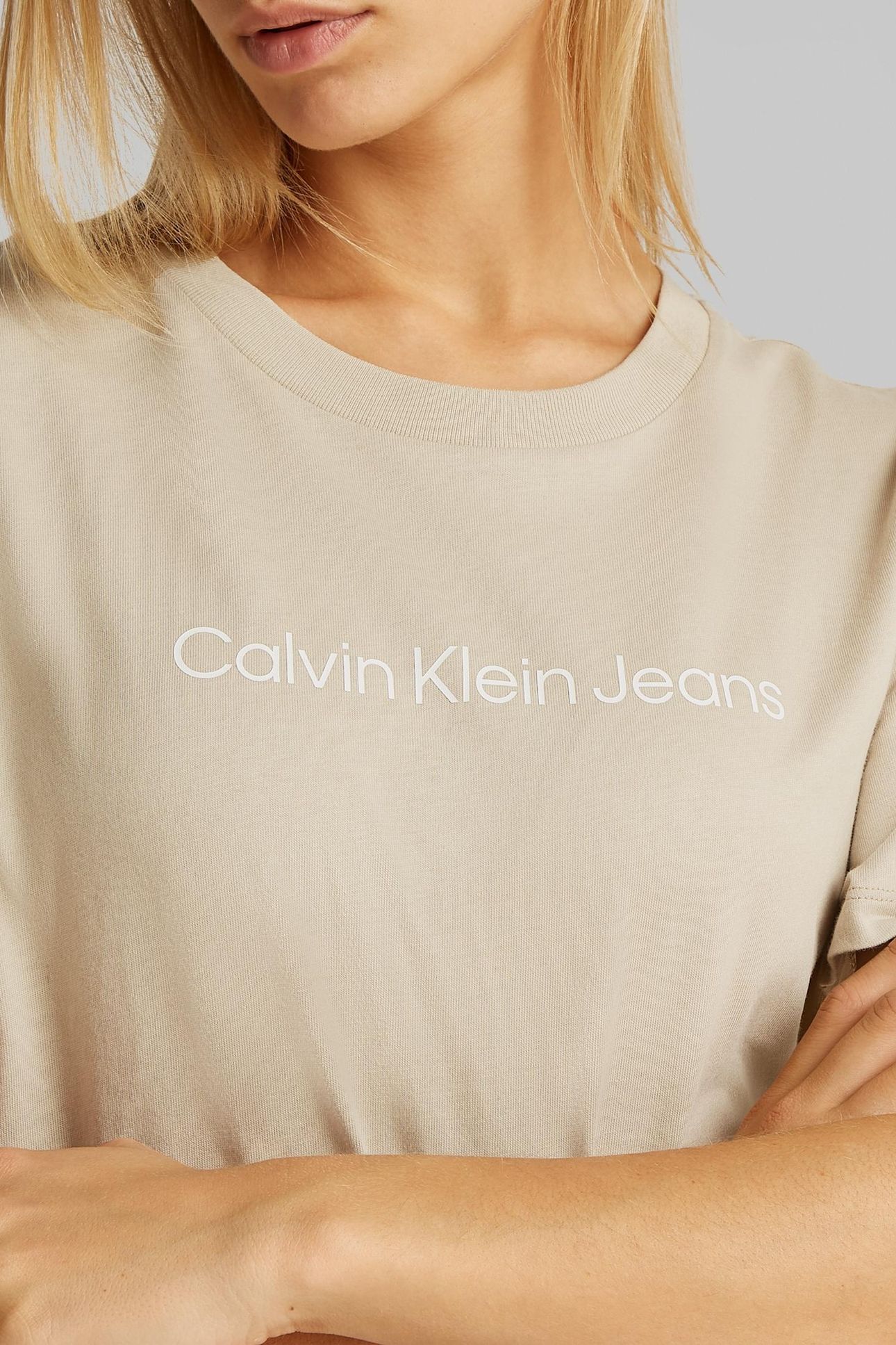 INST LOGO STRAIGHT T-SHIRT WHITE PEPPER 6