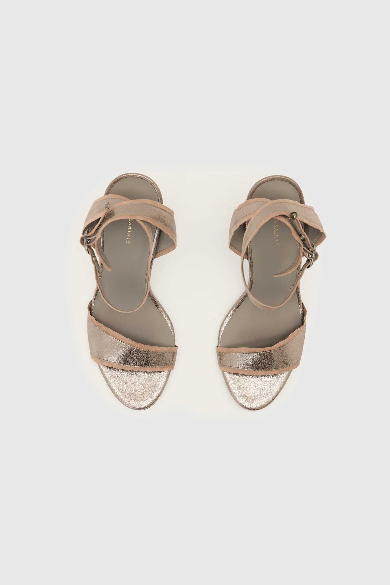 VERA HEEL SANDAL SILVER 4