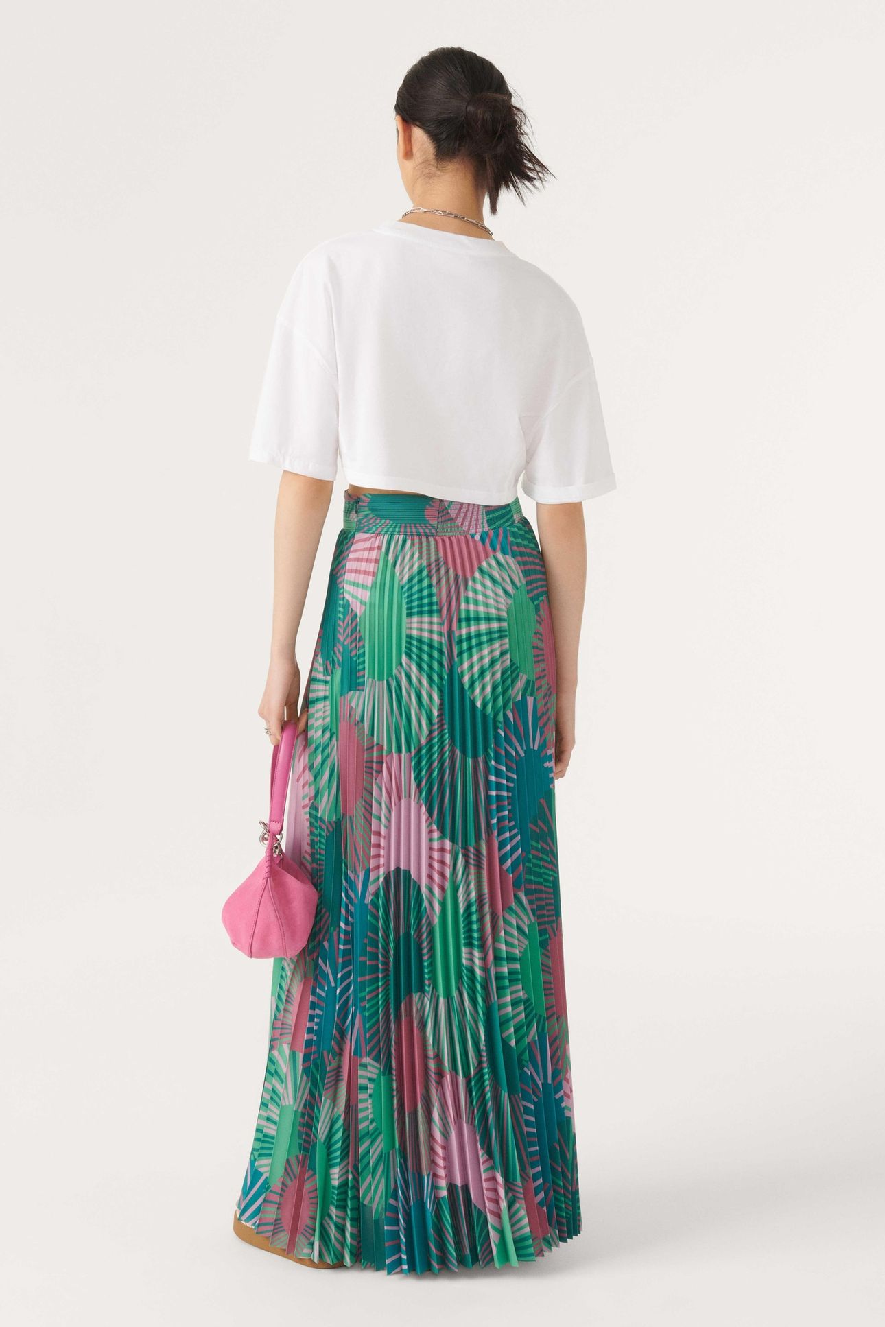 MID-LENGTH SKIRT VERT 3