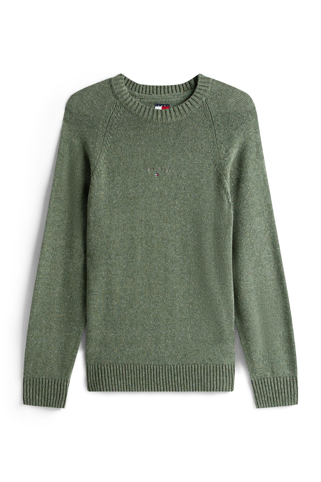 TJM SLIM LINEAR RAGLAN PEWTER GREEN 4