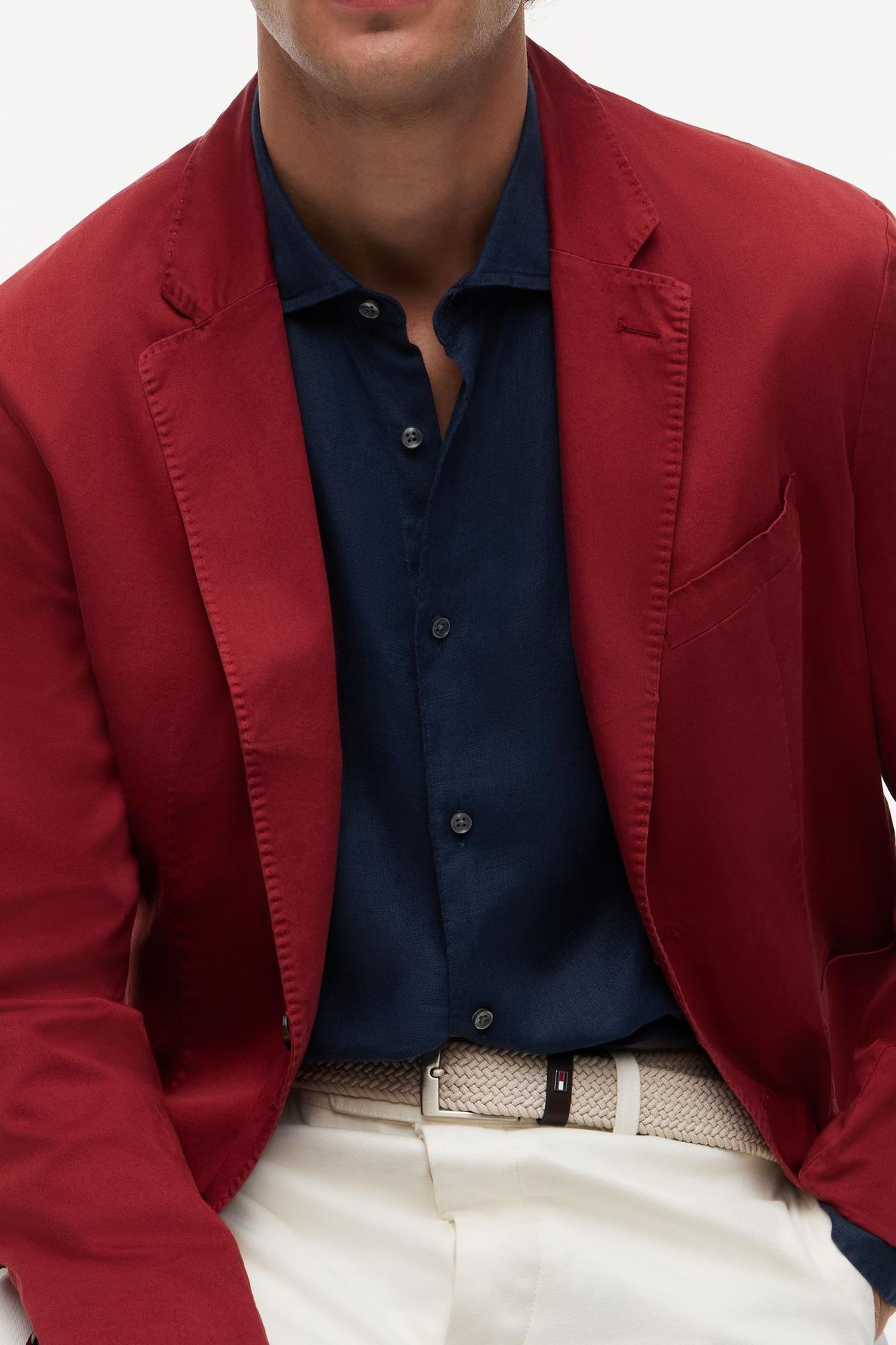 DC COTTON GMD BLAZER MAGMA RED 5