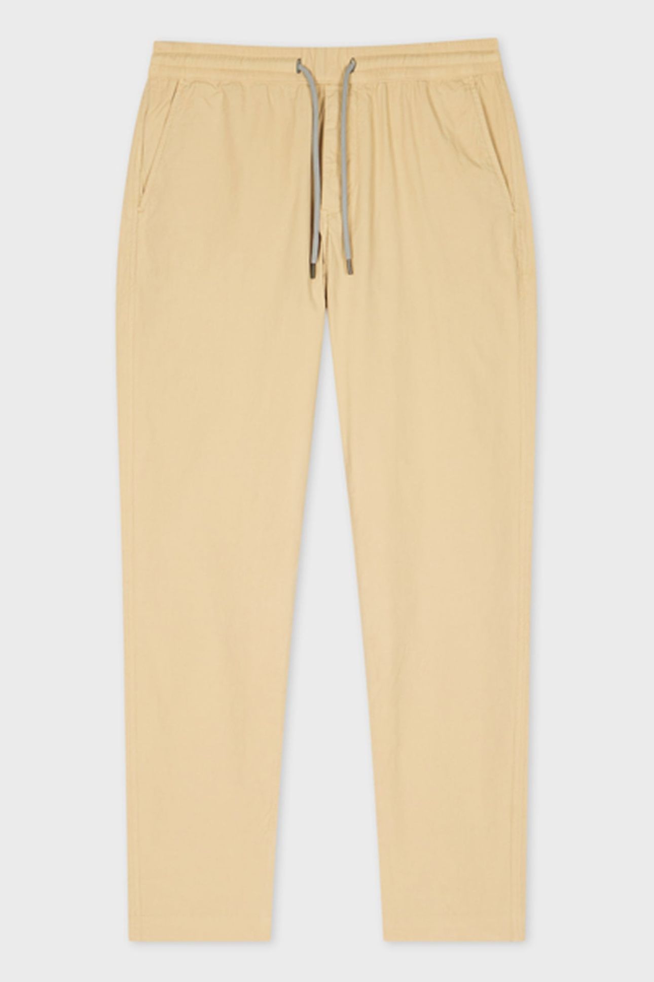 MENS DRAWSTRING TROUSER MEDIUM BEIGE 2