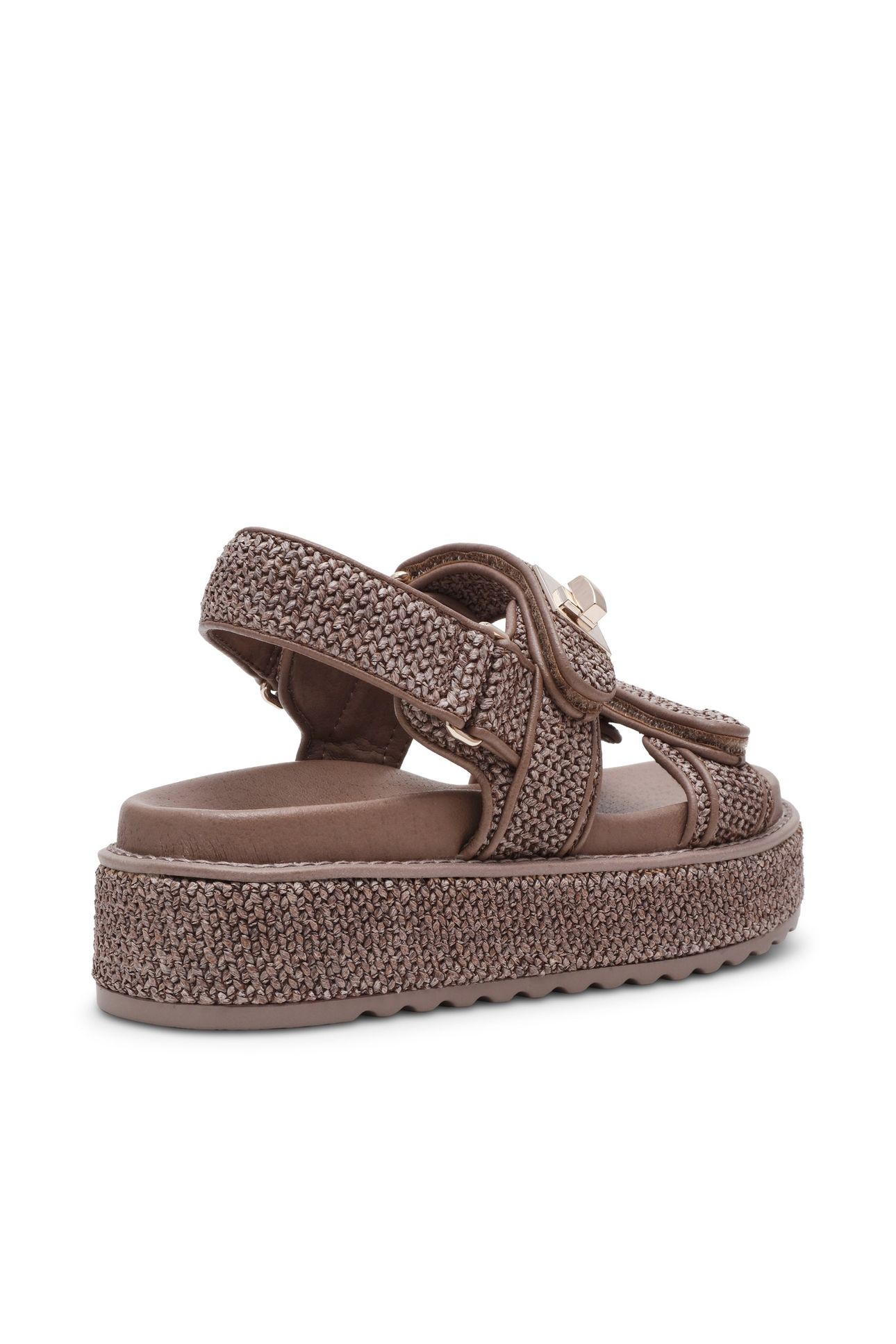 BIGMONA SANDALS CHARCOAL RAFFIA 4