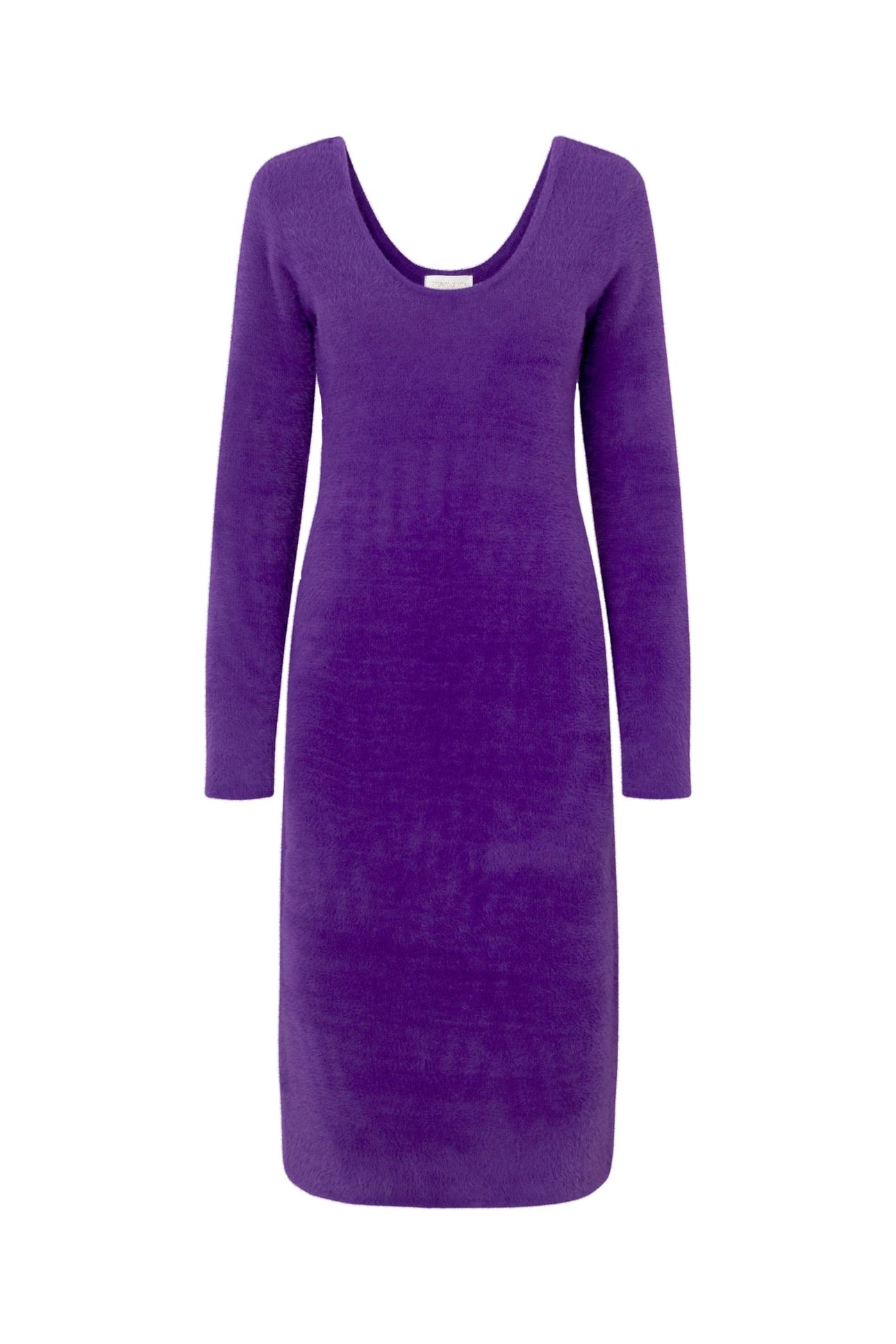 HELLA KNIT DRESS ROYAL PURPLE 3