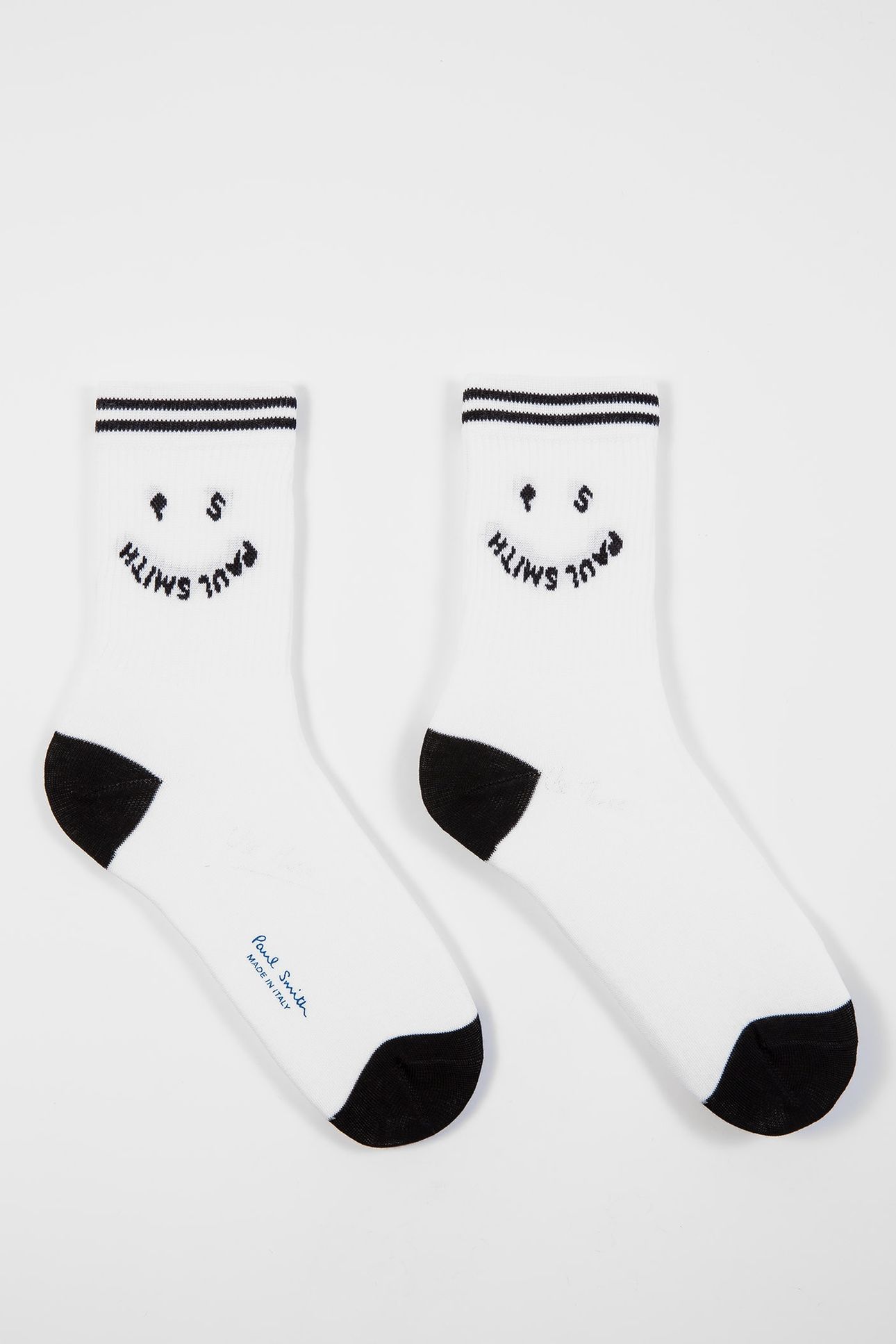 WOMEN SOCK RIB HAPPY OFF WHITE 5
