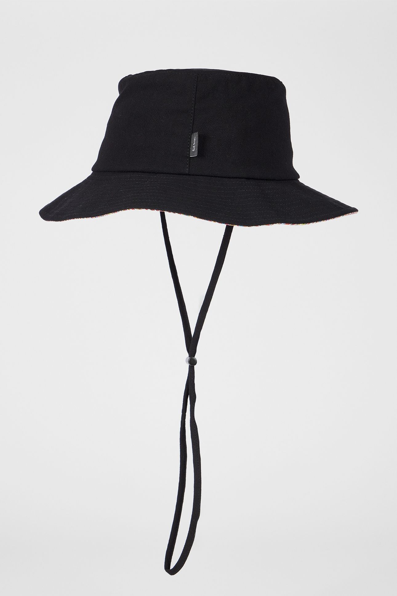 MEN HAT BUCKET SUN CORD BLACK 3