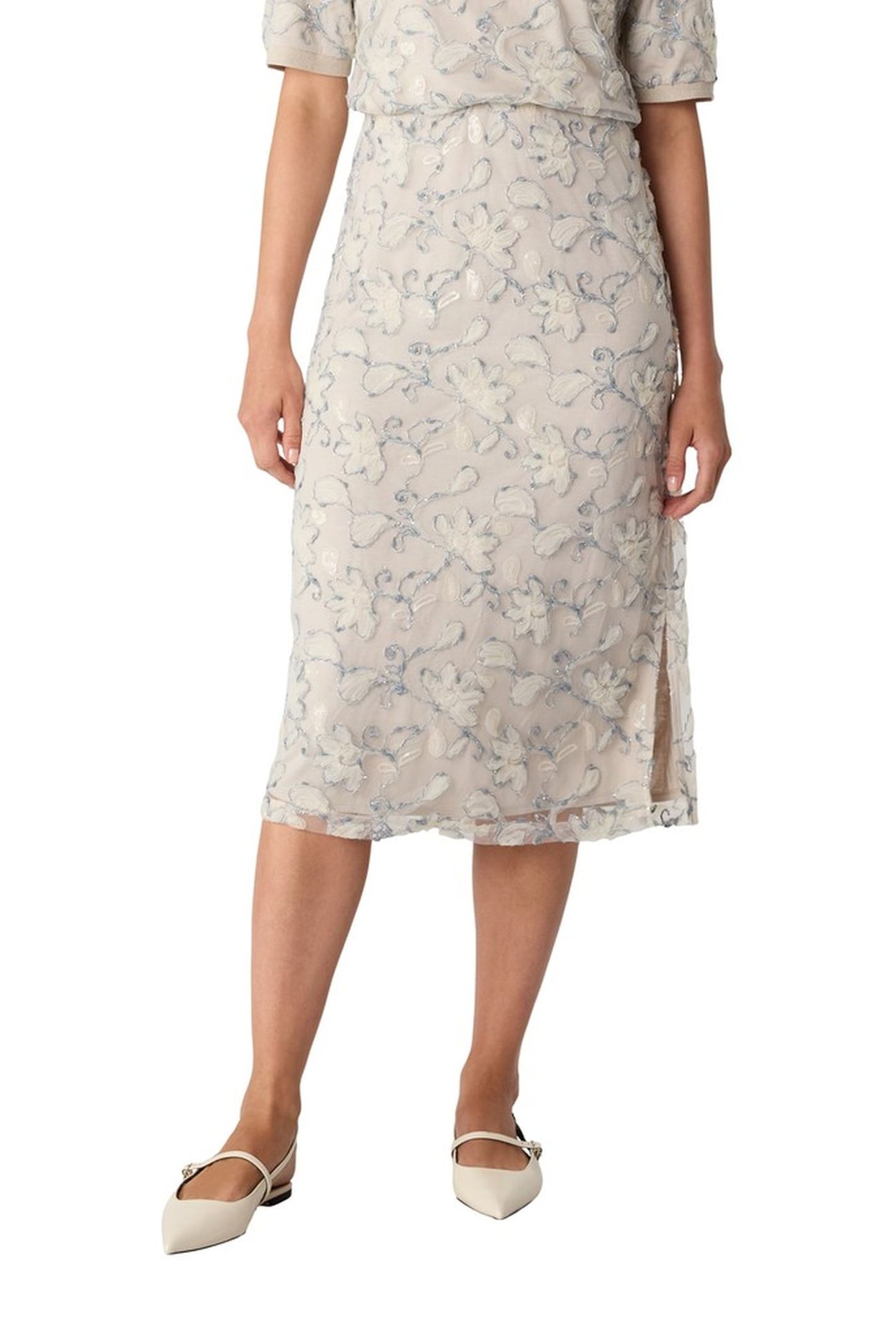 COMMA SKIRTS WHITE 1