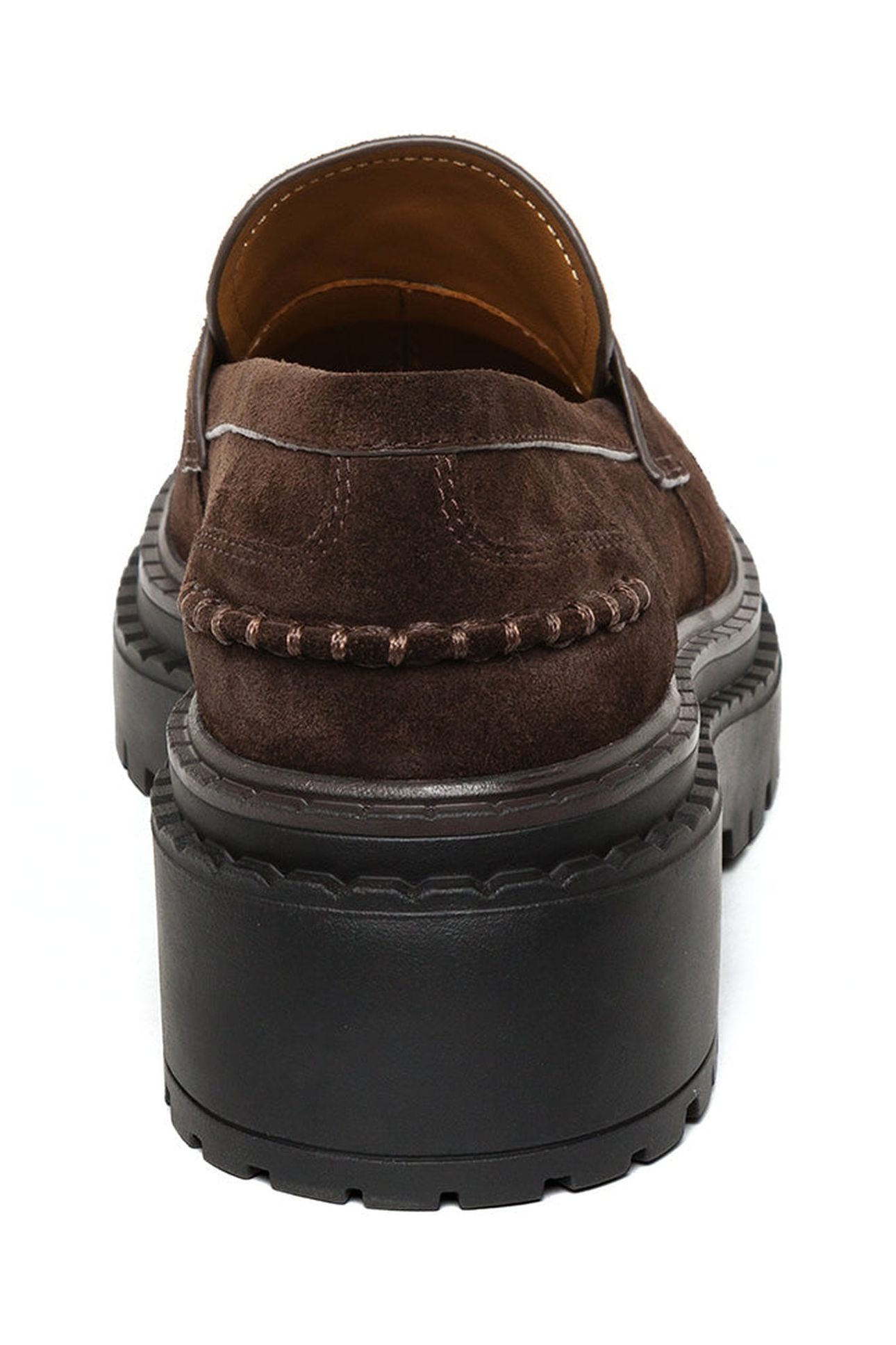PURSUIT FLAT SHOES BROWN SUEDE 4
