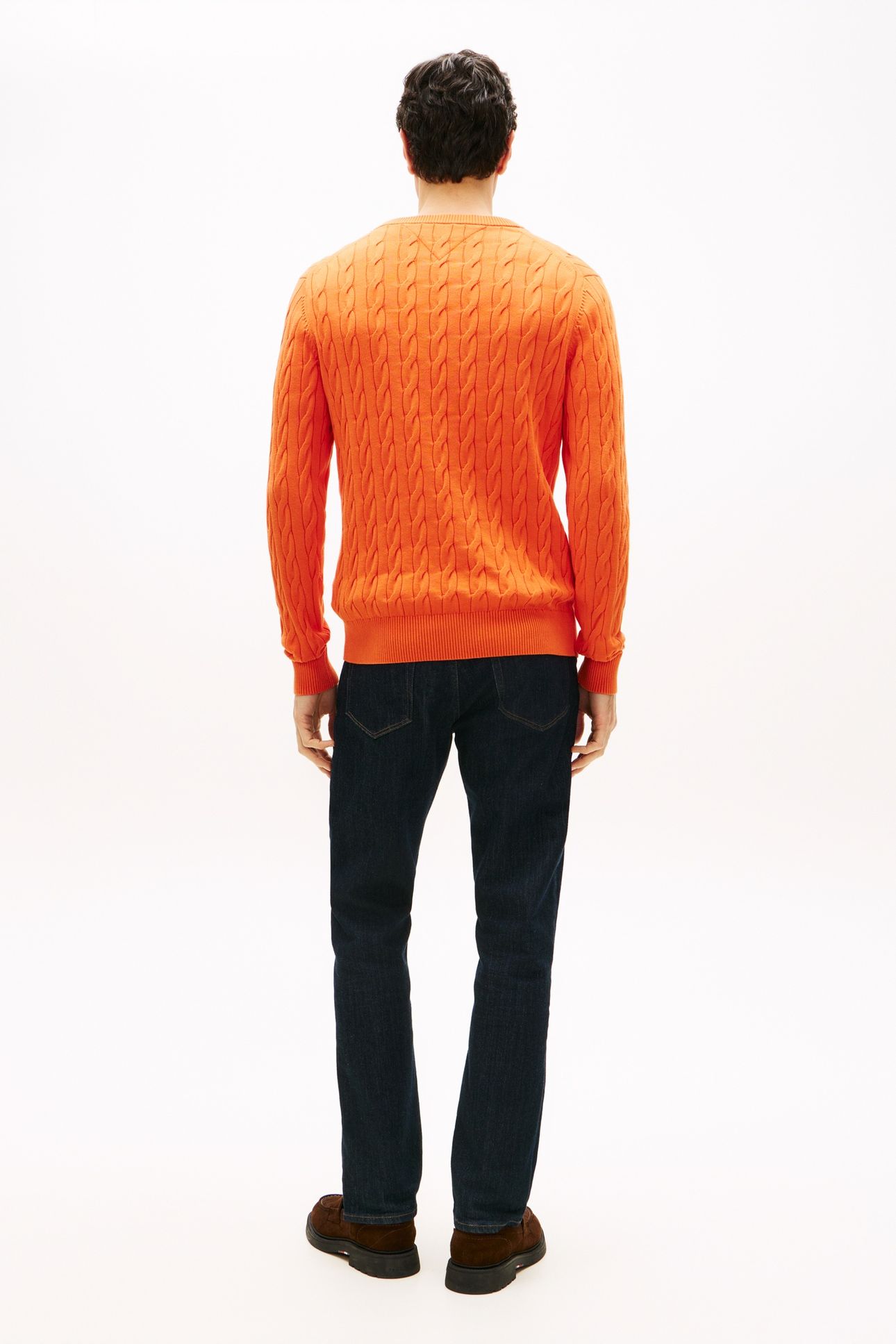CLASSIC COTTON CABLE BRILLIANT ORANGE 2