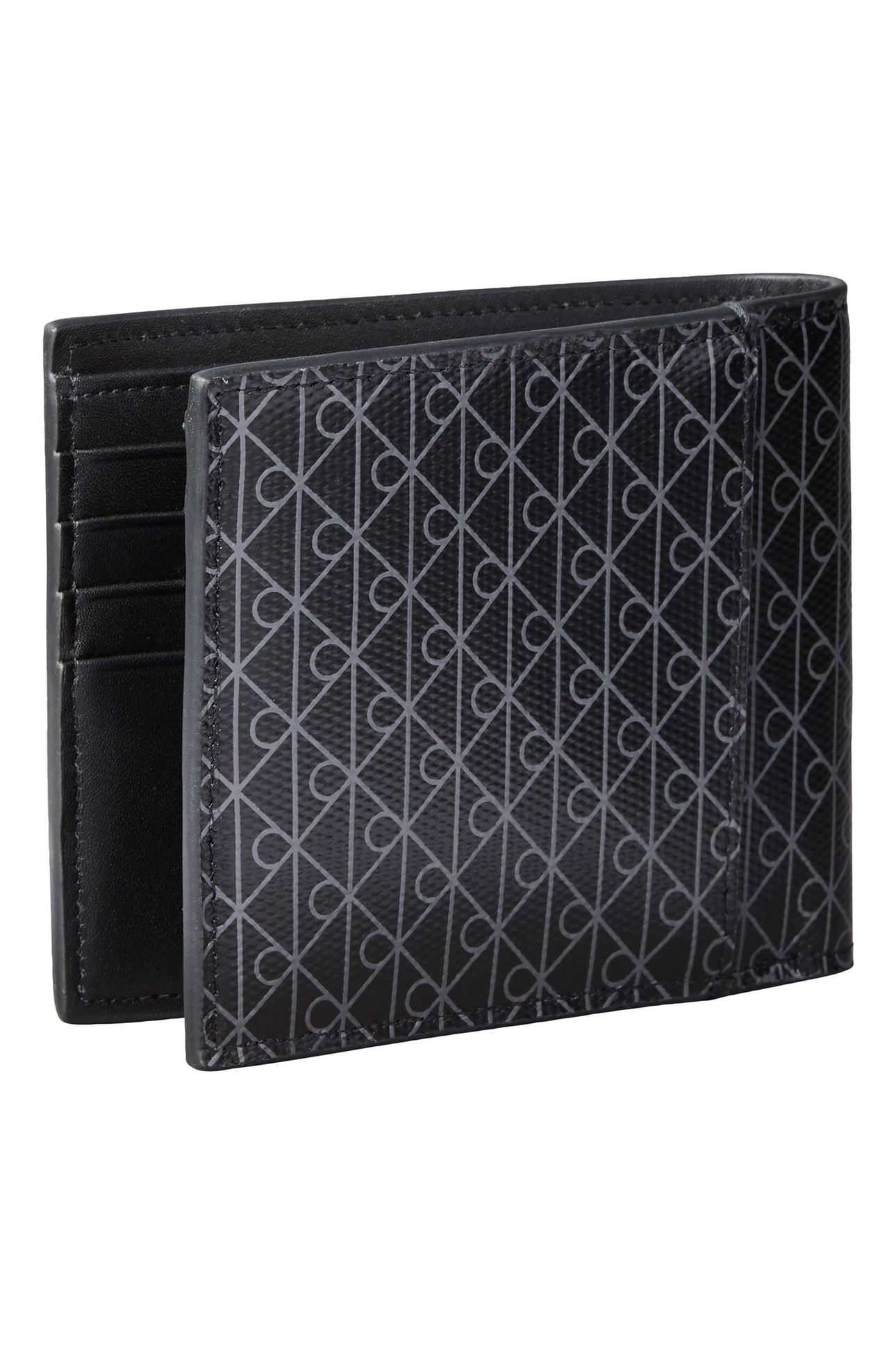 EMBLEM COATED WALLET BLACK 2