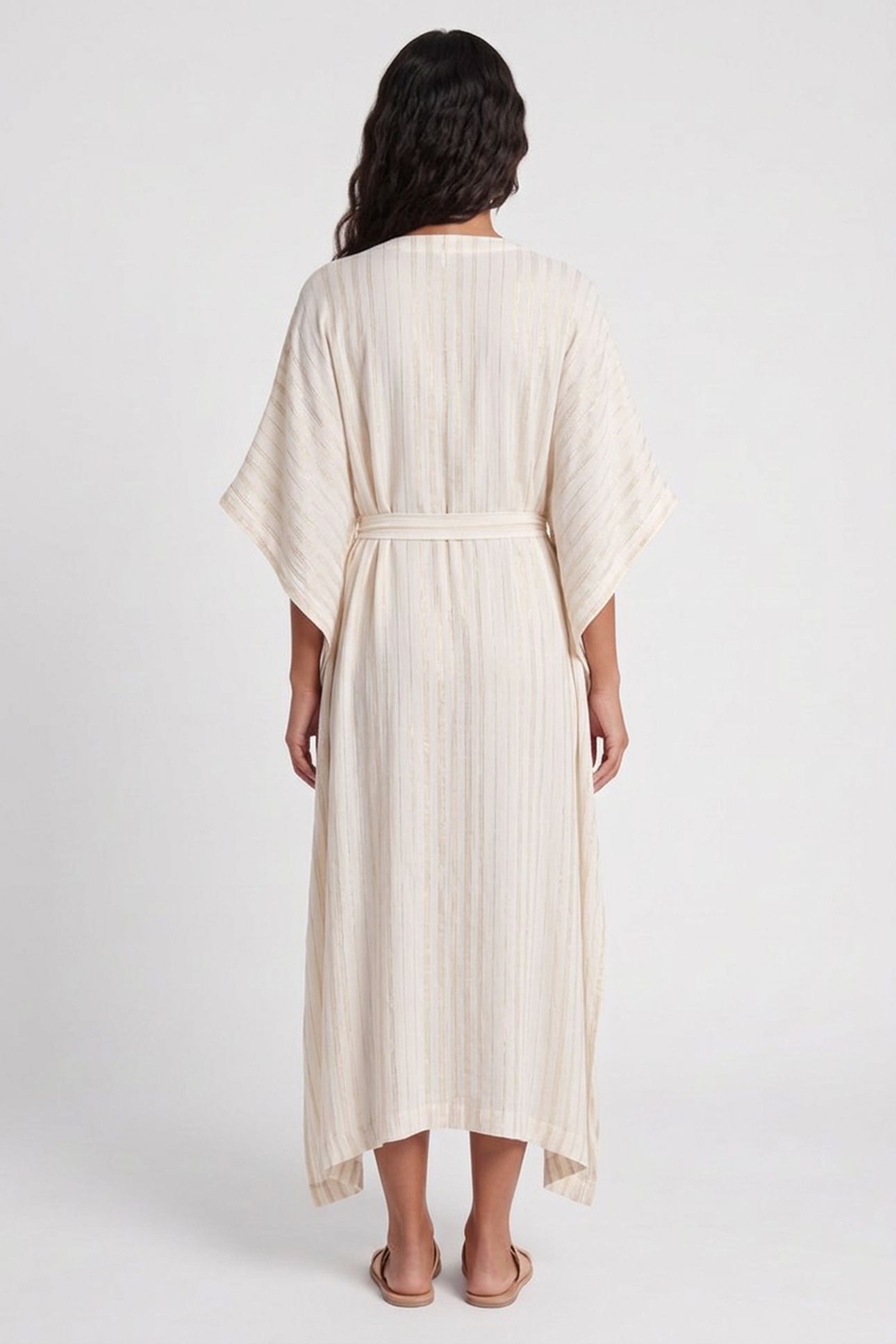 MANILA LUREX ROBE WHITE 2