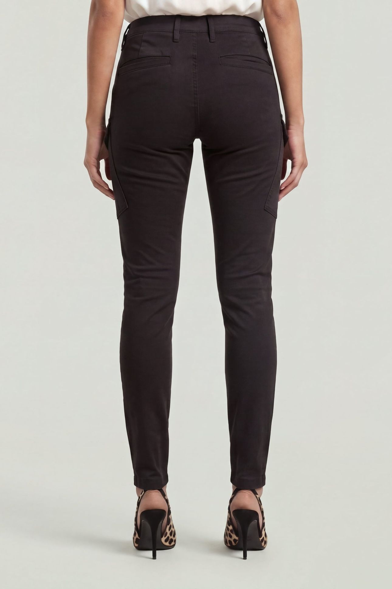 BLOSSITE G-SHAPE ARMY HIGH SKINNY BLACK 2
