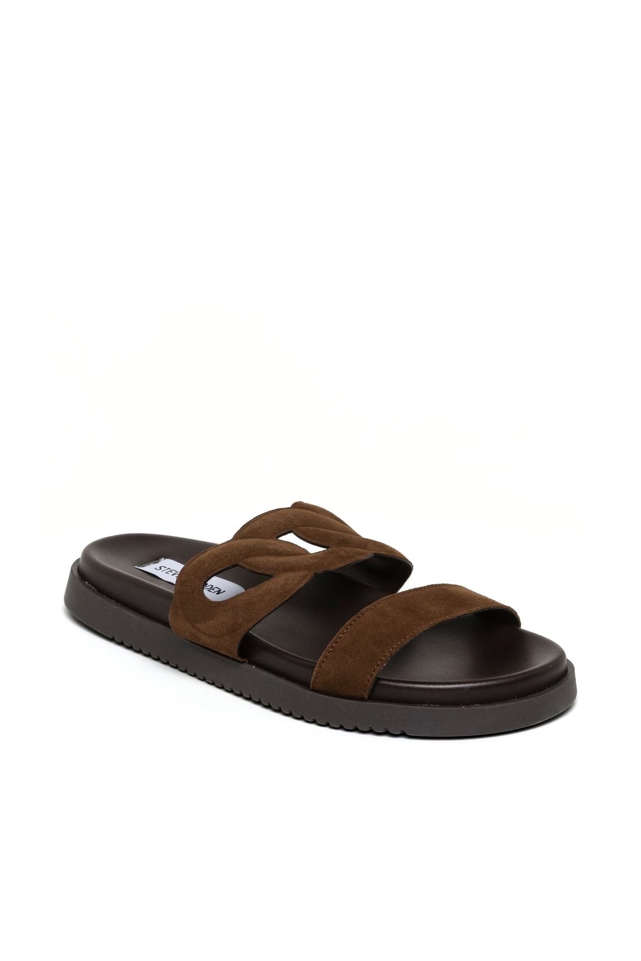 MYRTLE SANDALS CHOCOLATE BROWN SUEDE 2