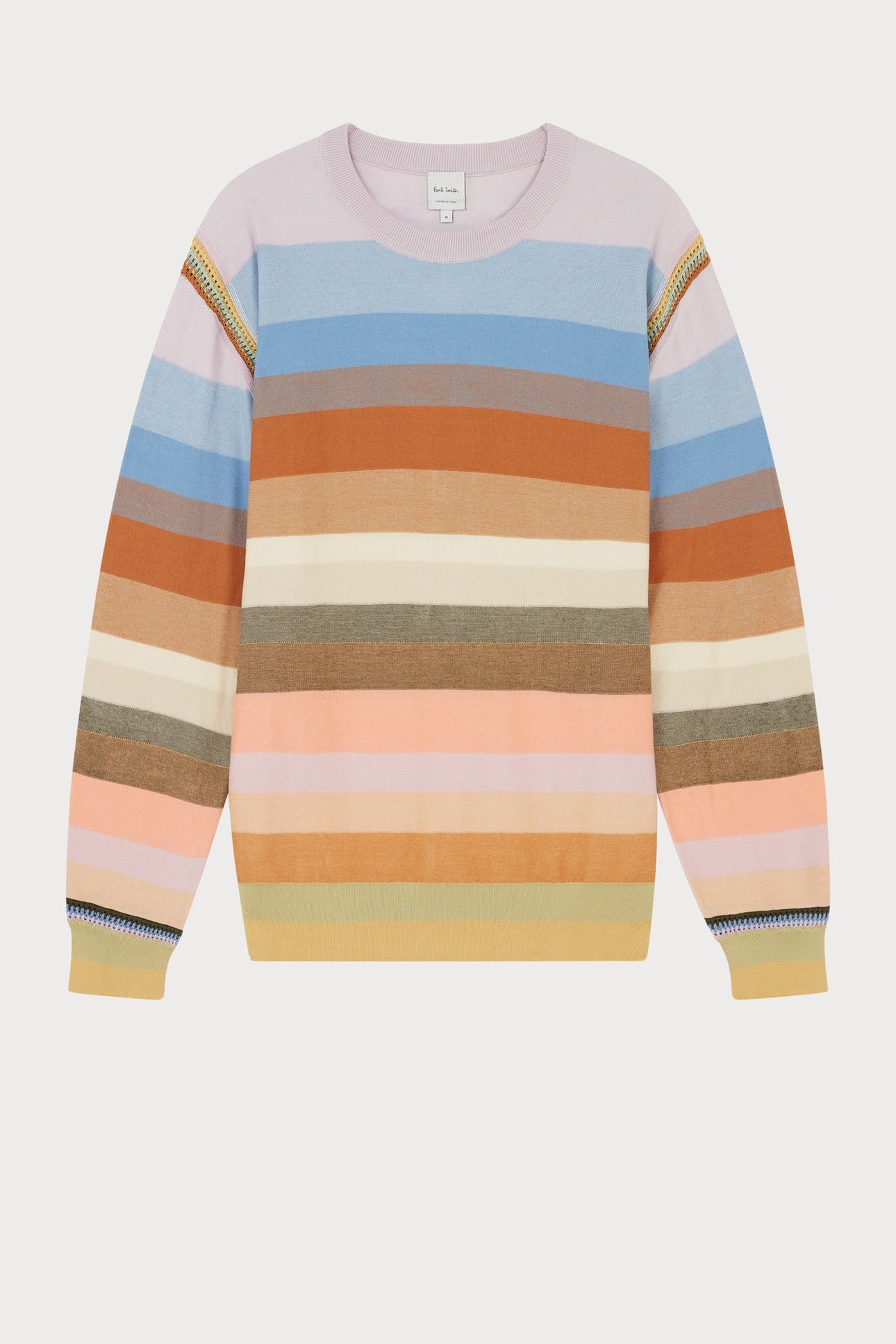 MENS SWEATER CREW NECK MULTI COLOURED 2