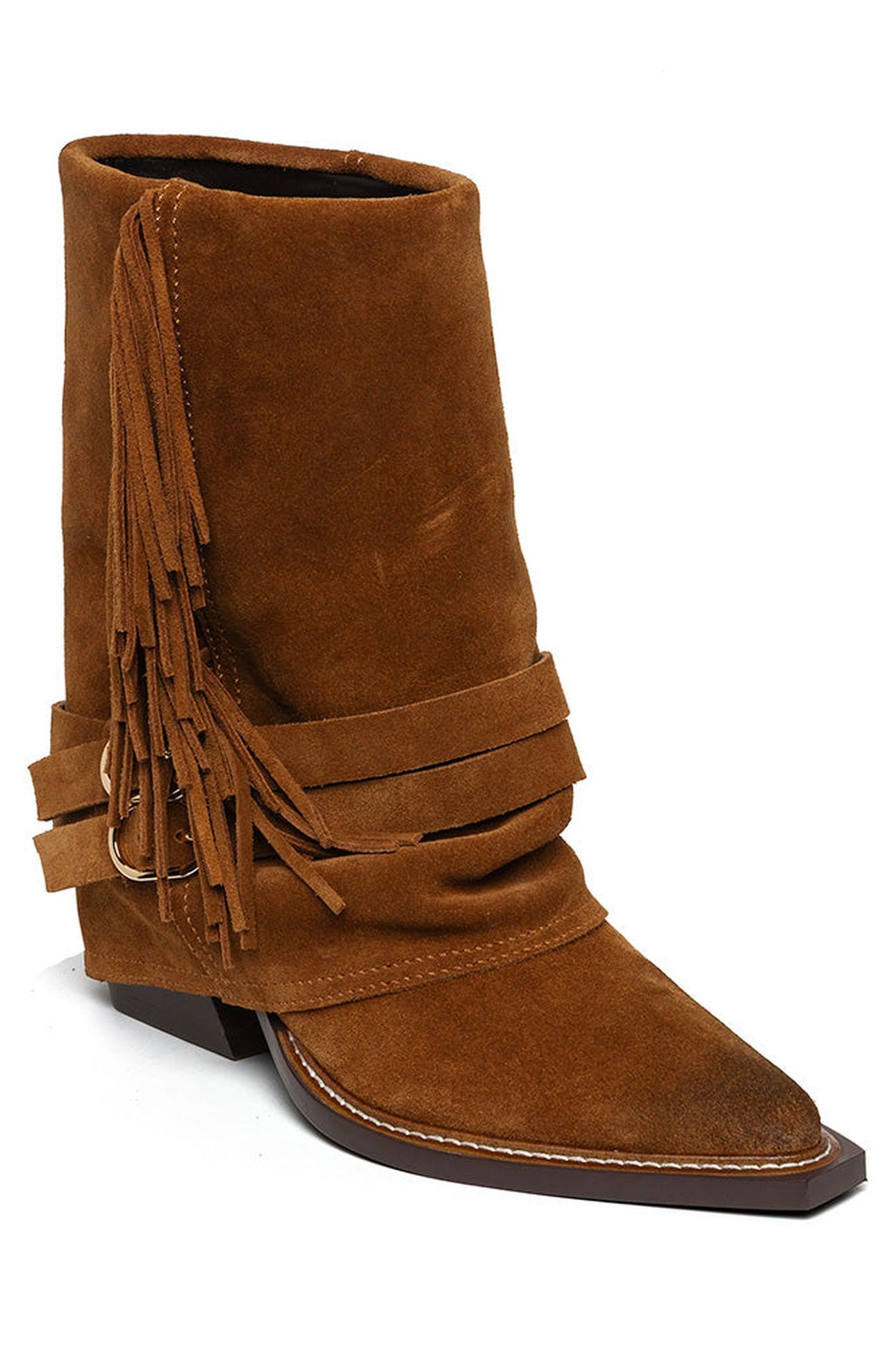 HADLY BOOTS RUST SUEDE 2