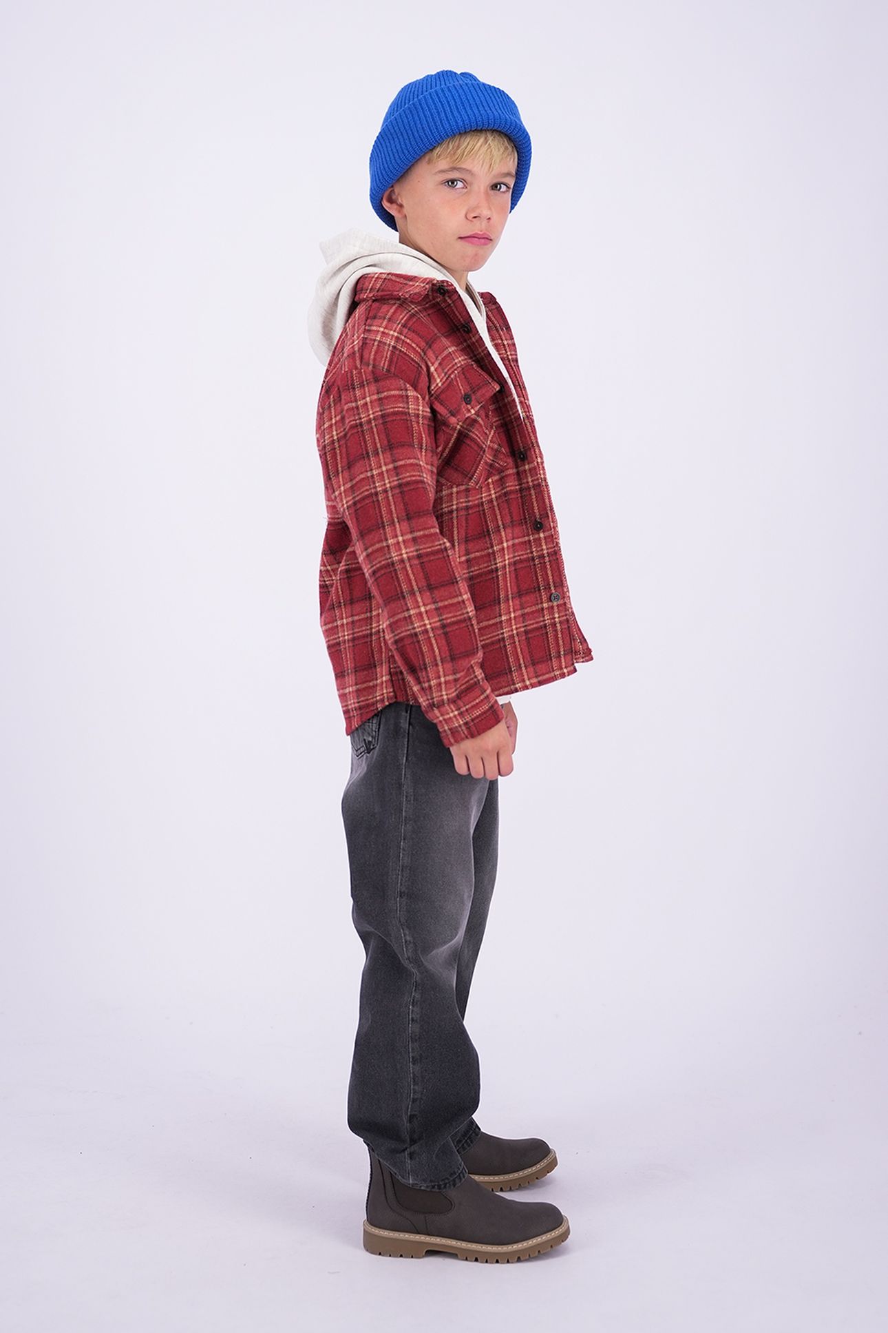 BOYS LUKI SHIRT CHERRY TOMATO 5