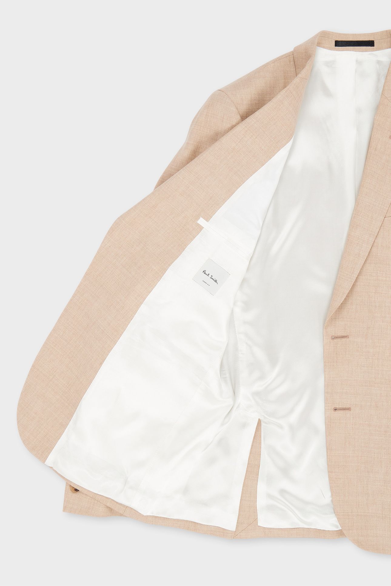 MENS TAILORED FIT 2 BUTTON SUIT MEDIUM BEIGE 4