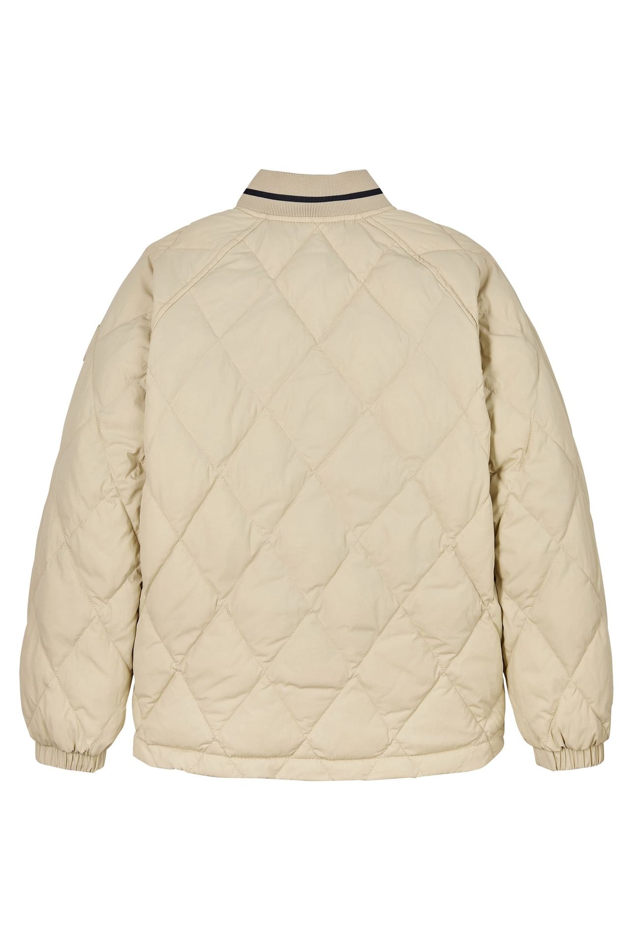 UNISEX U QUILTED JACKET CLASSIC BEIGE 4