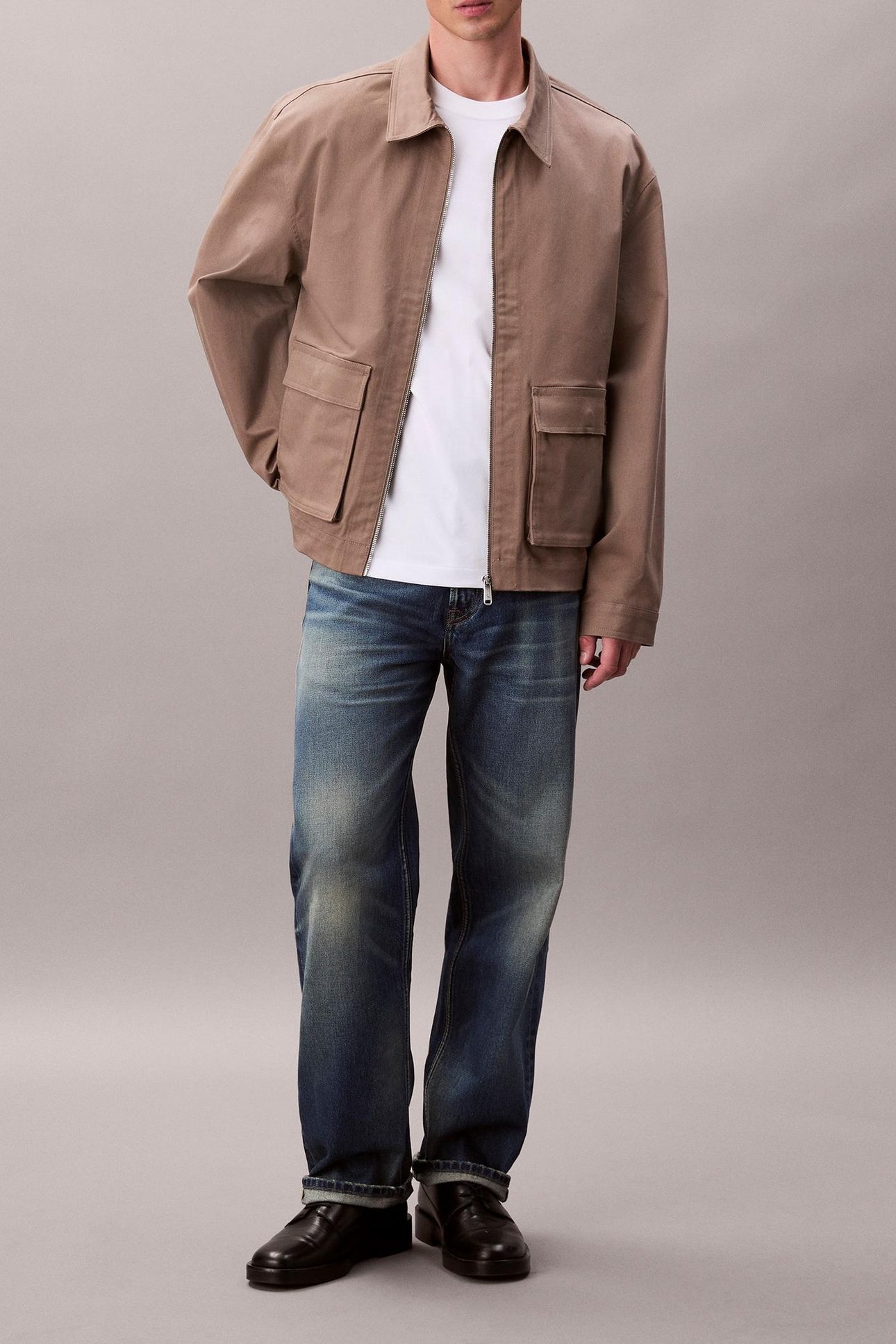 LS UTILITY COTTON PARKA TAUPE TONE 3